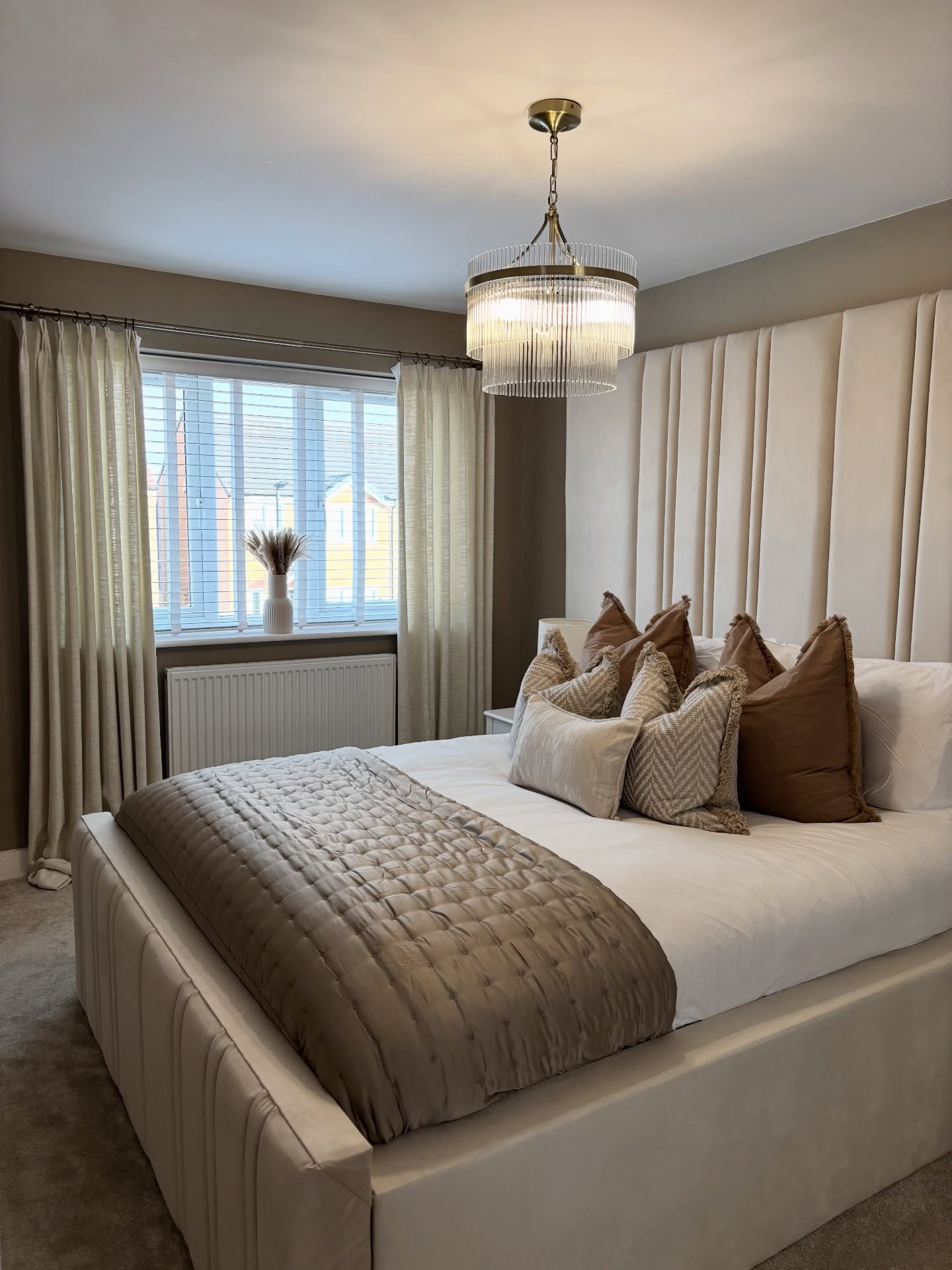 velvet curtains bedroom