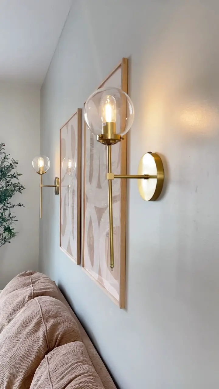 wall sconces living room