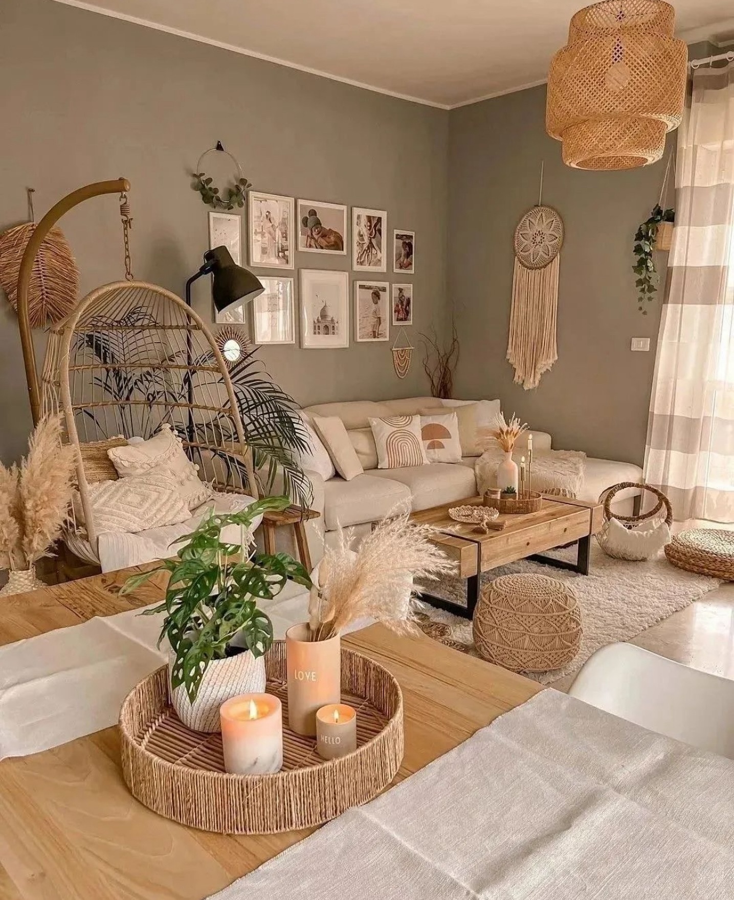 boho living room
