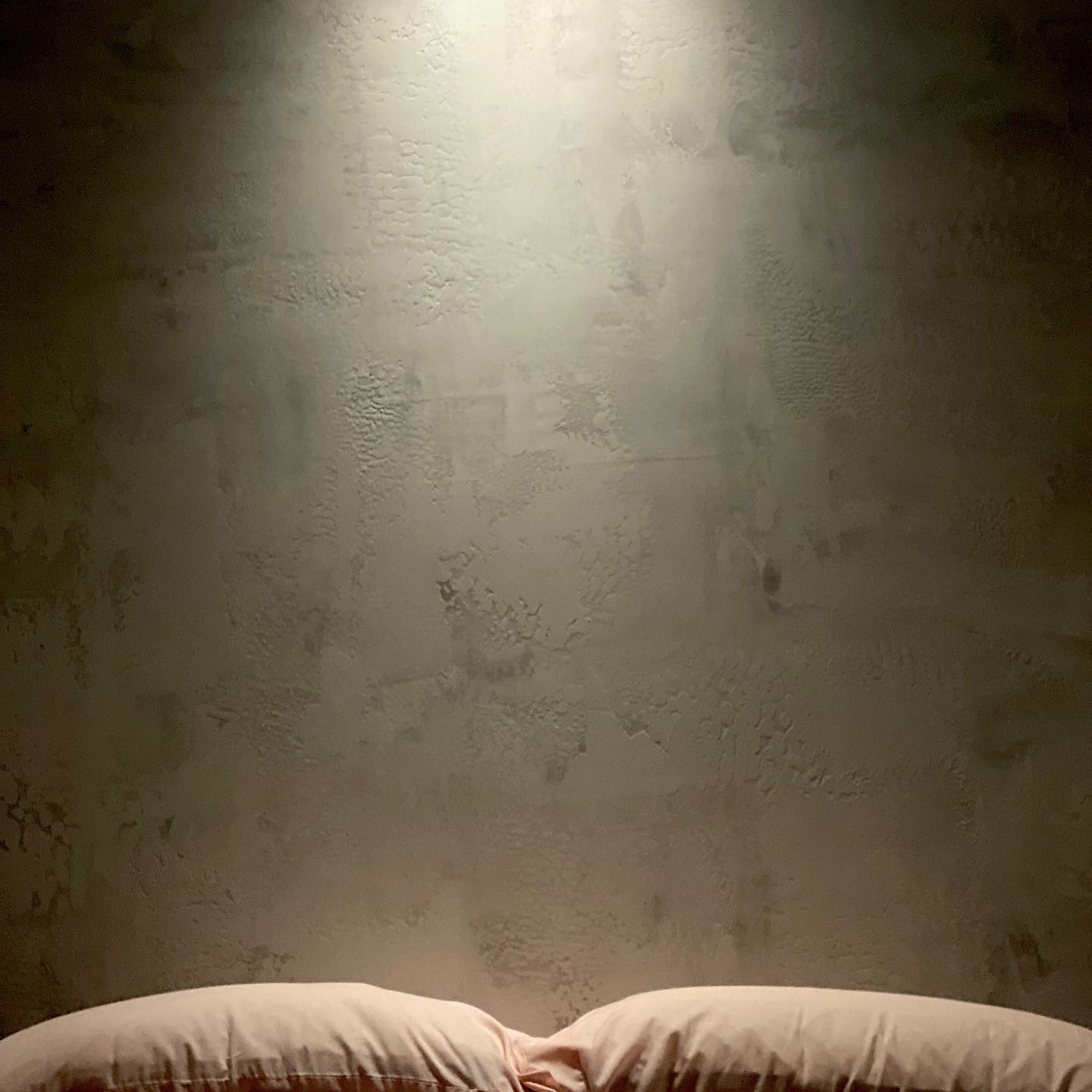 concrete wall bedroom