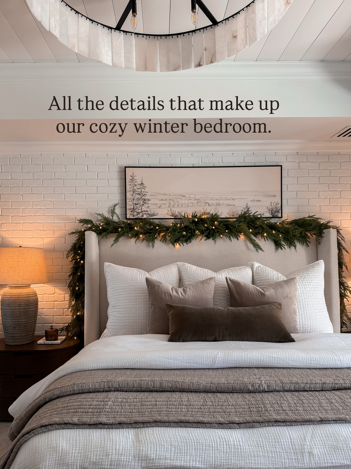 winter bedroom cozy