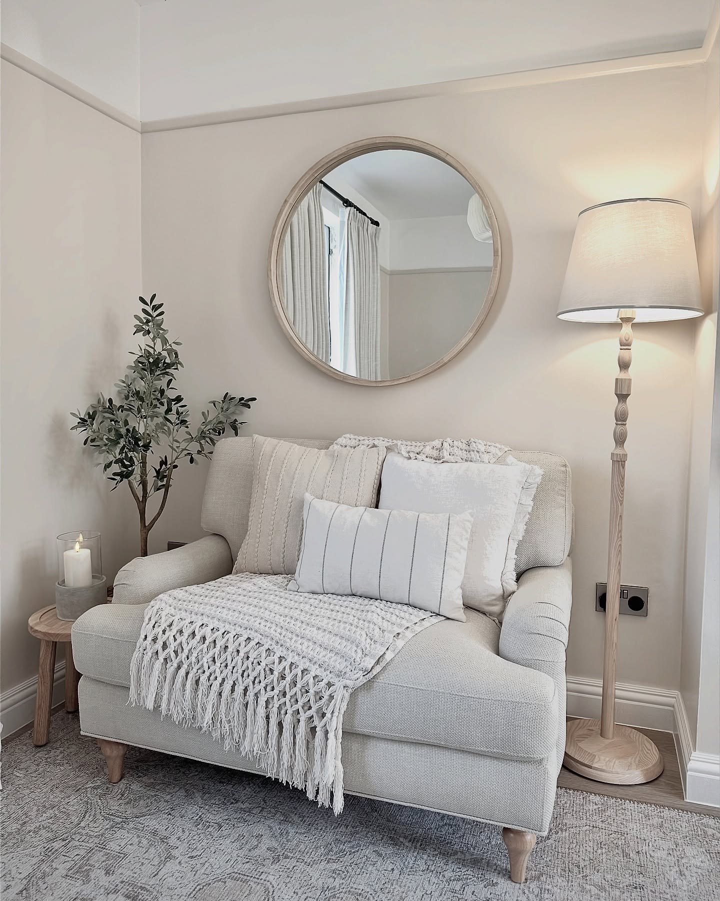 olive tree living room