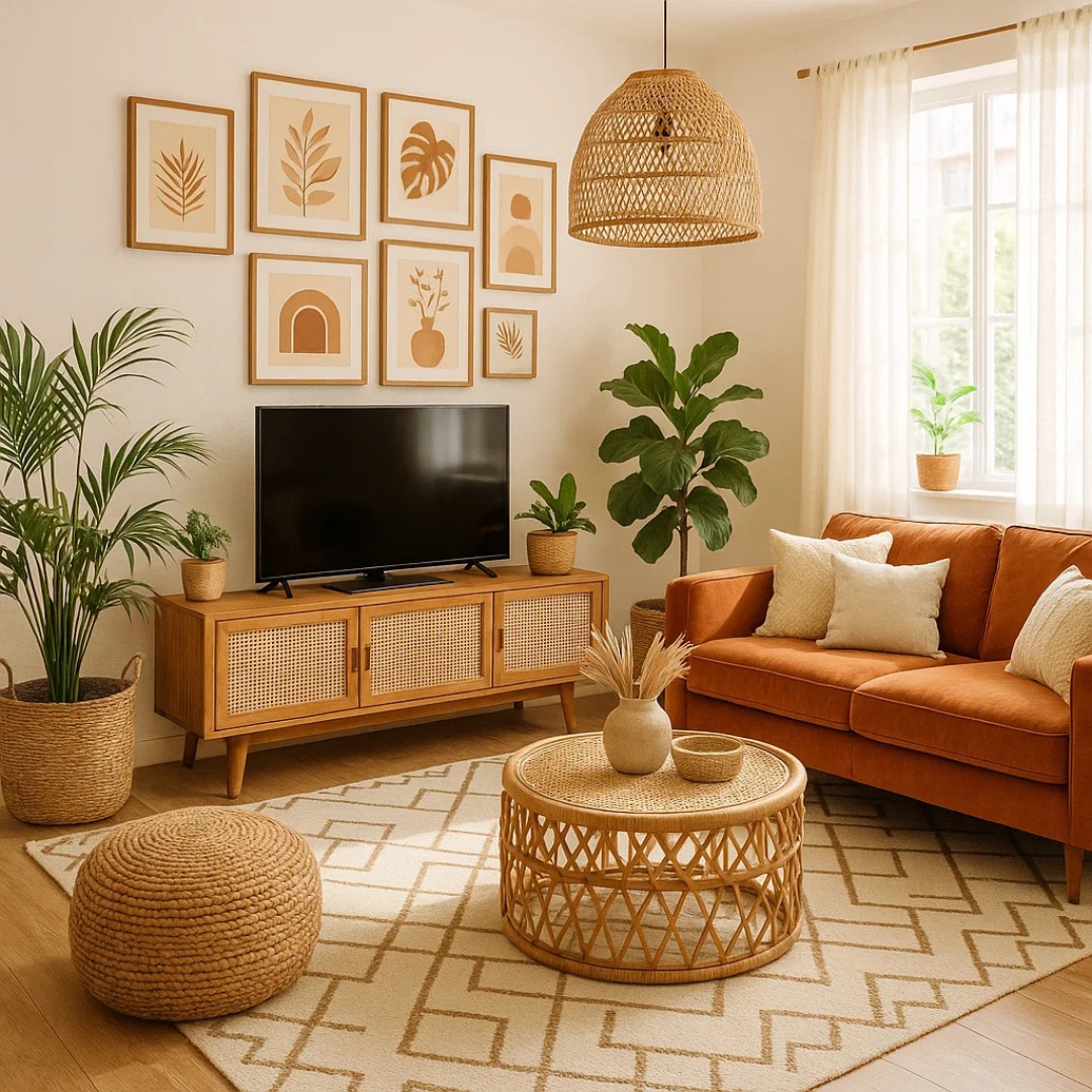 boho living room
