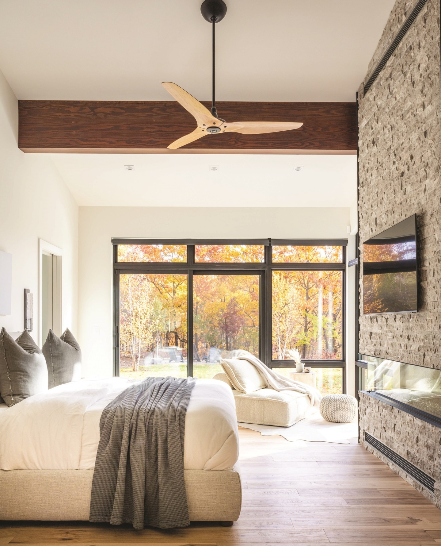 sloped ceiling bedroom