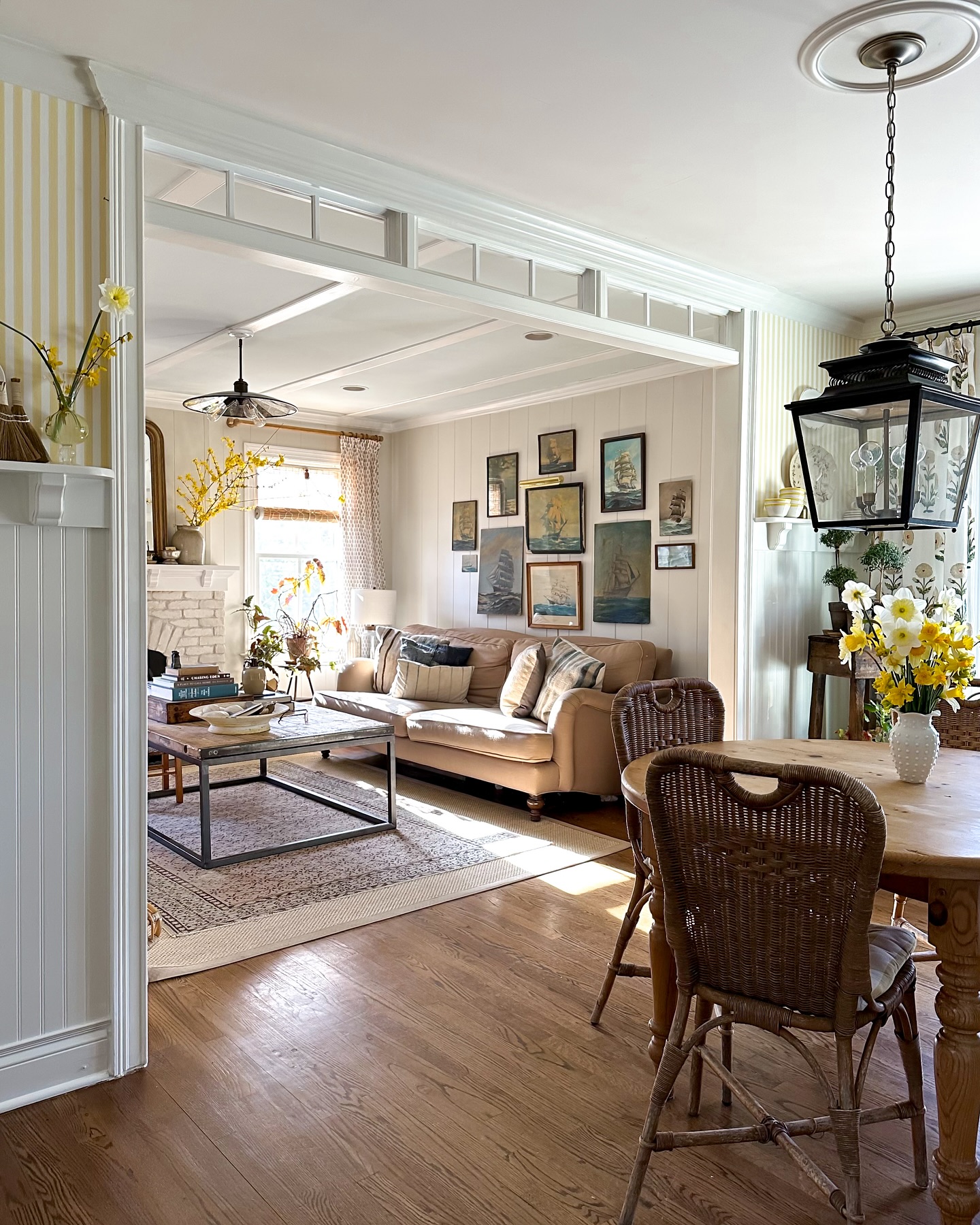 cottagecore living room