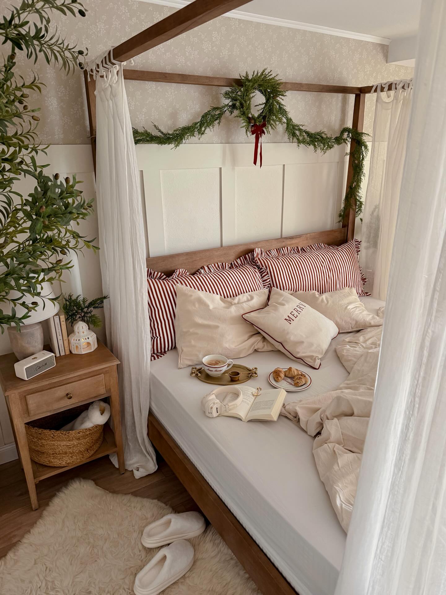 winter bedroom cozy