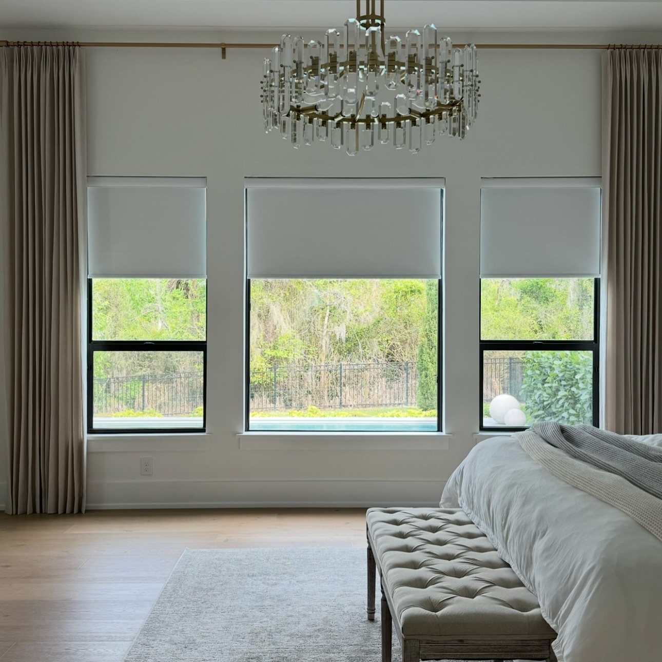 bedroom window blinds