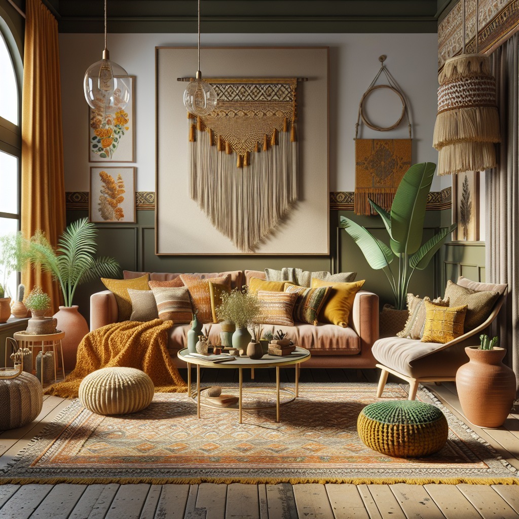 sage green living room