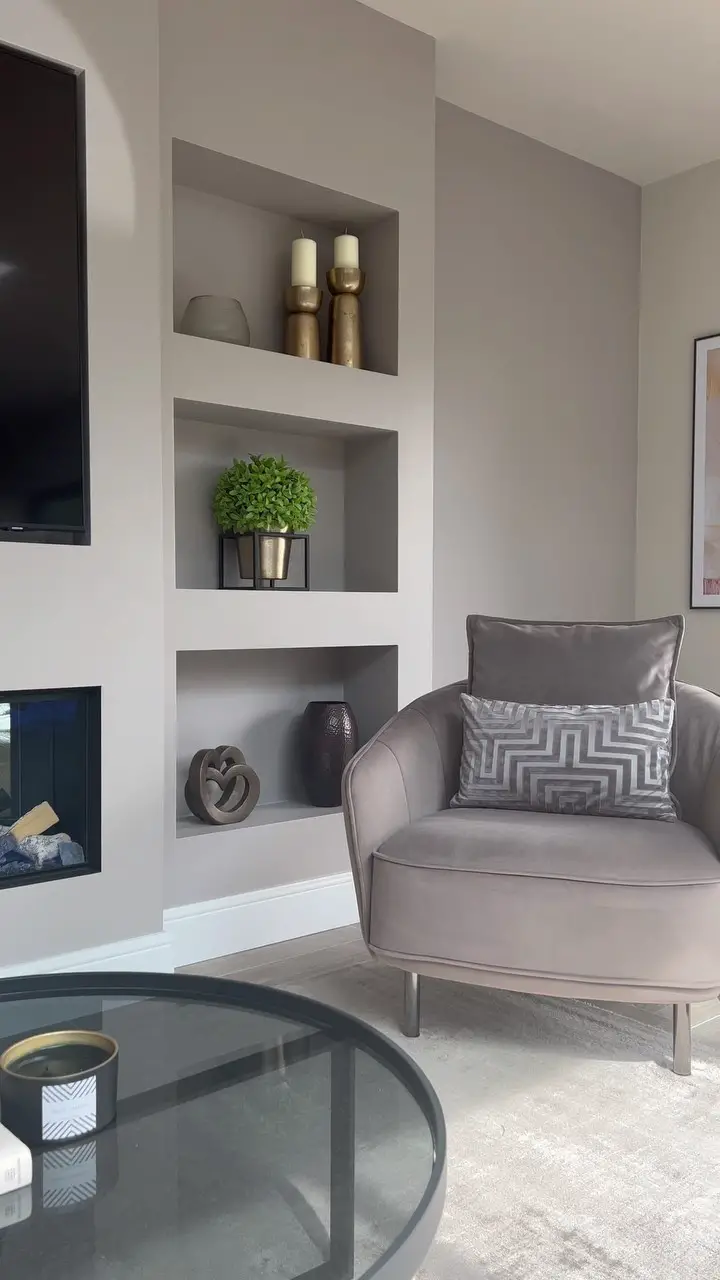 open concept living room