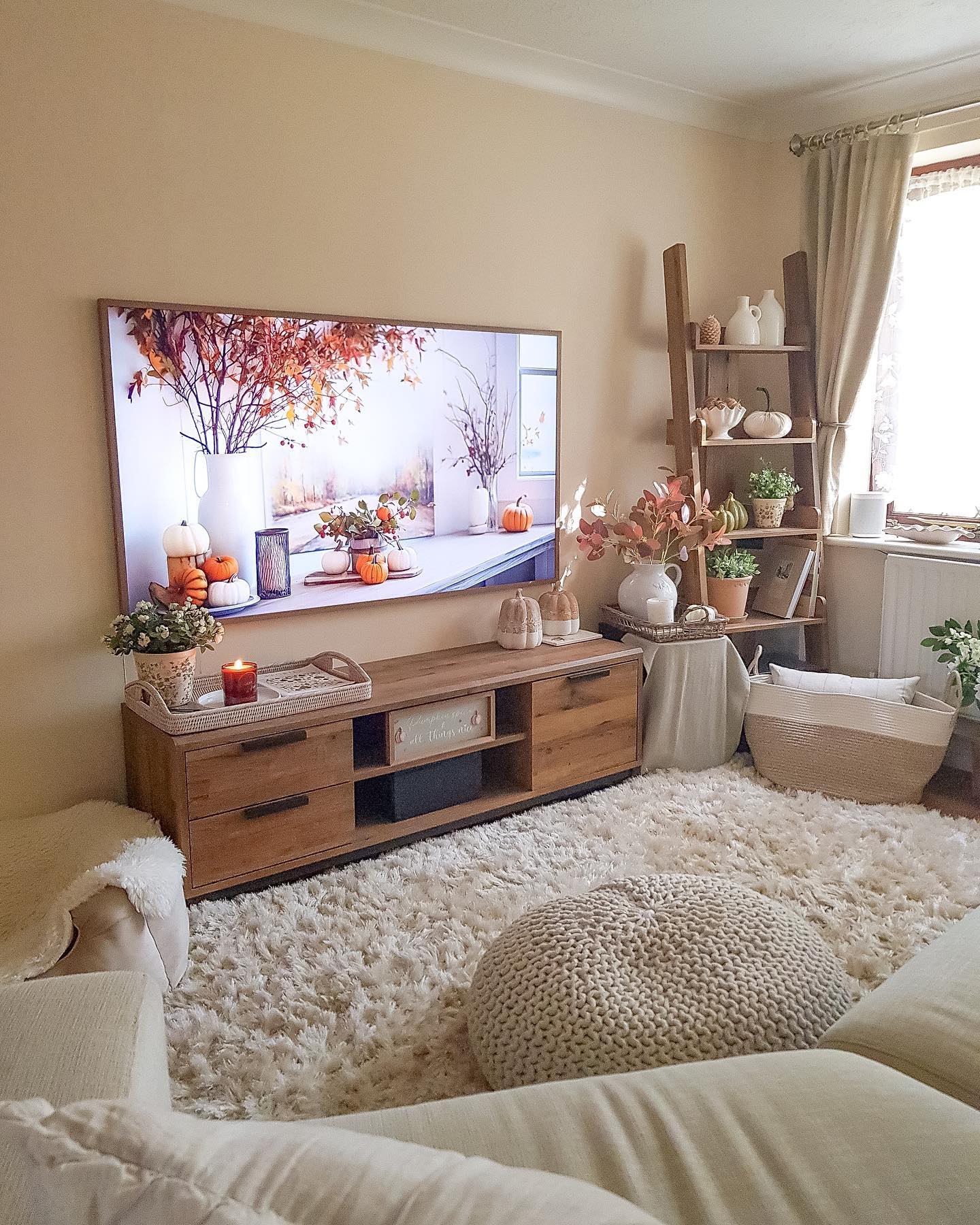 cottagecore living room