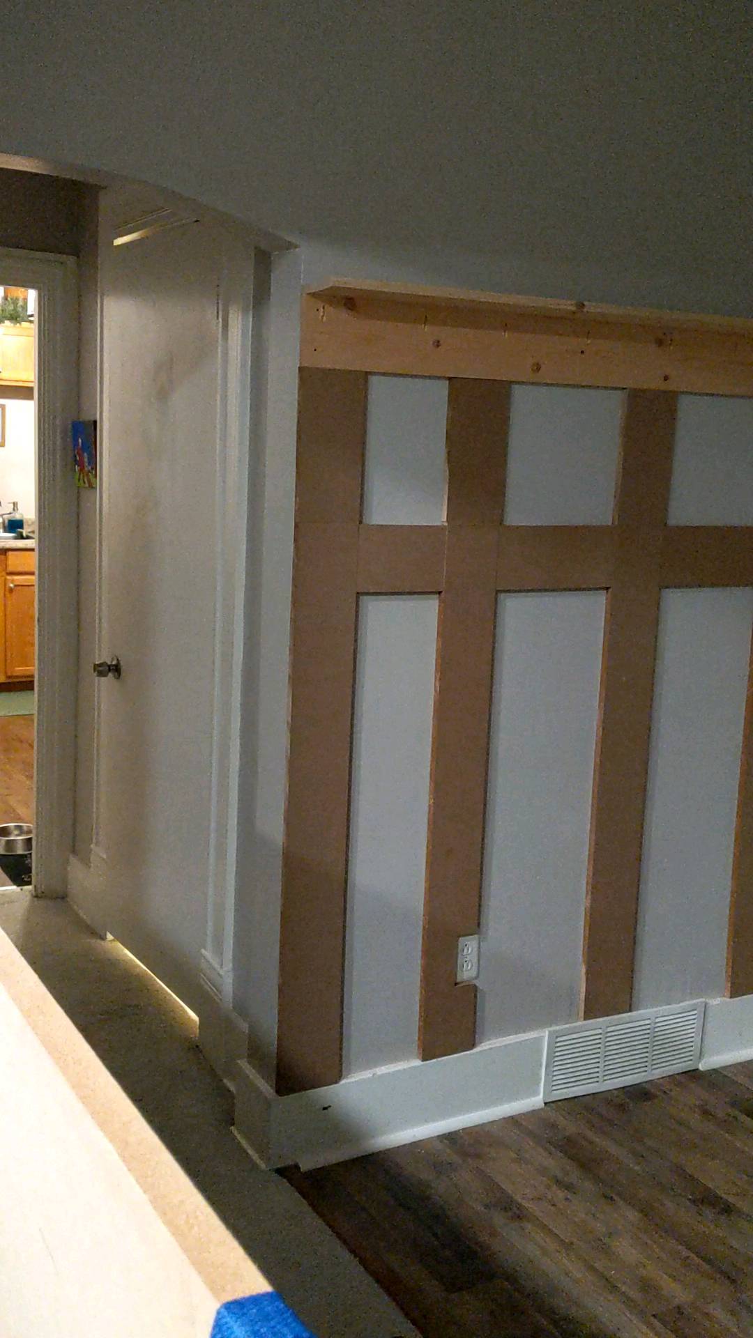 board and batten living room