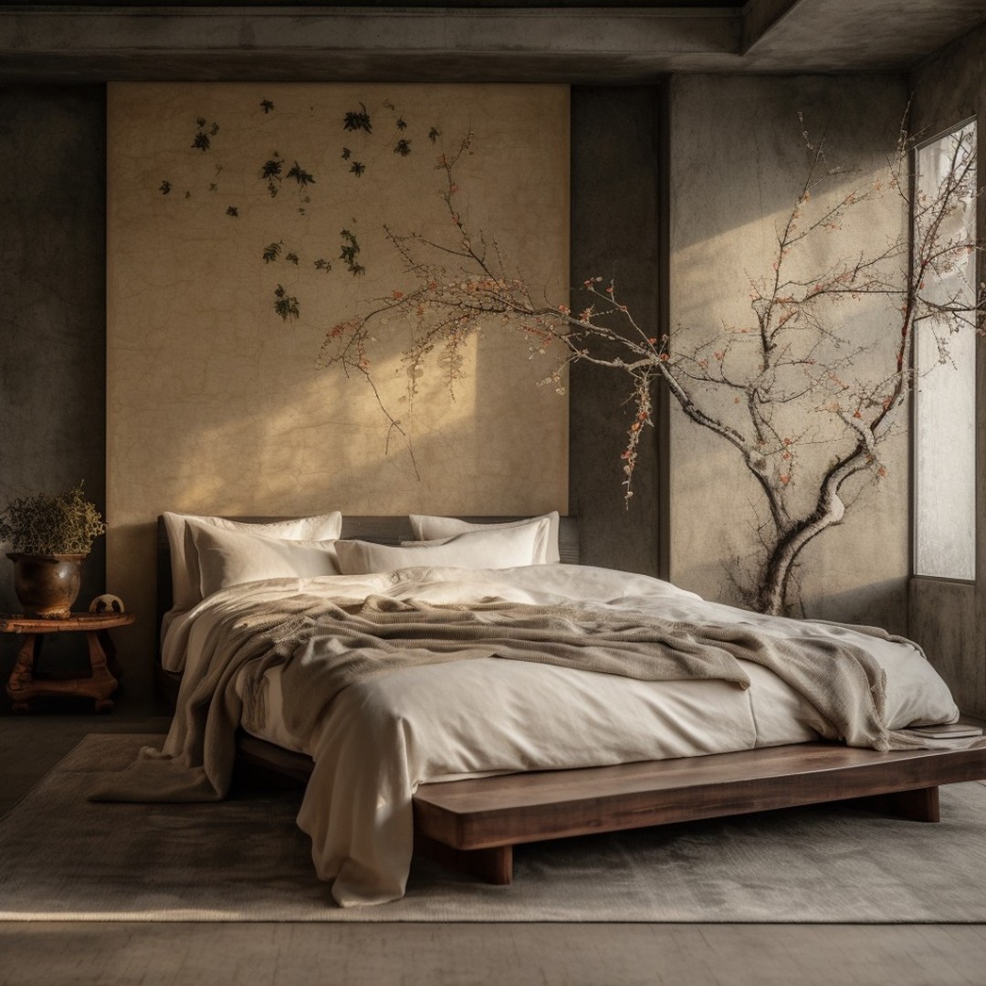 wabi sabi bedroom