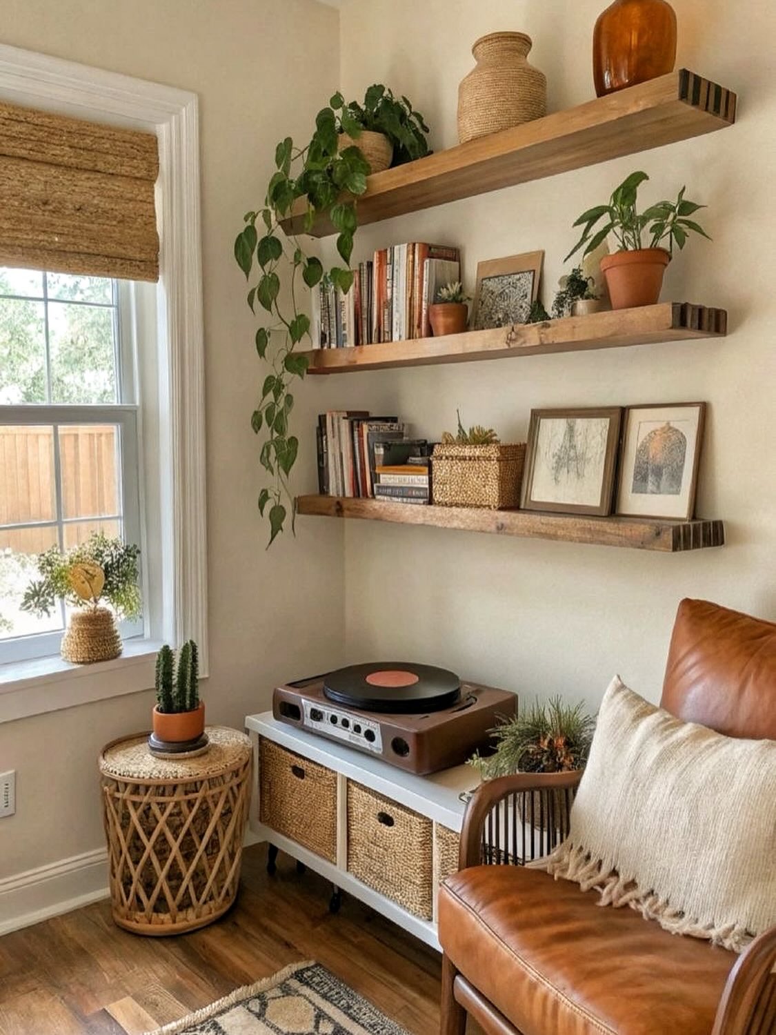 bookshelf styling living room