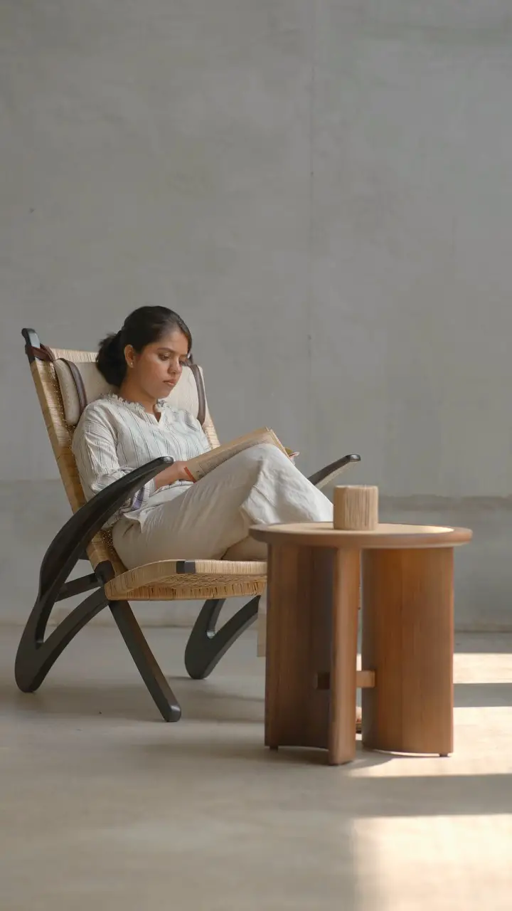 rattan chair living room