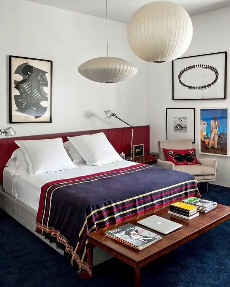 eclectic bedroom decor