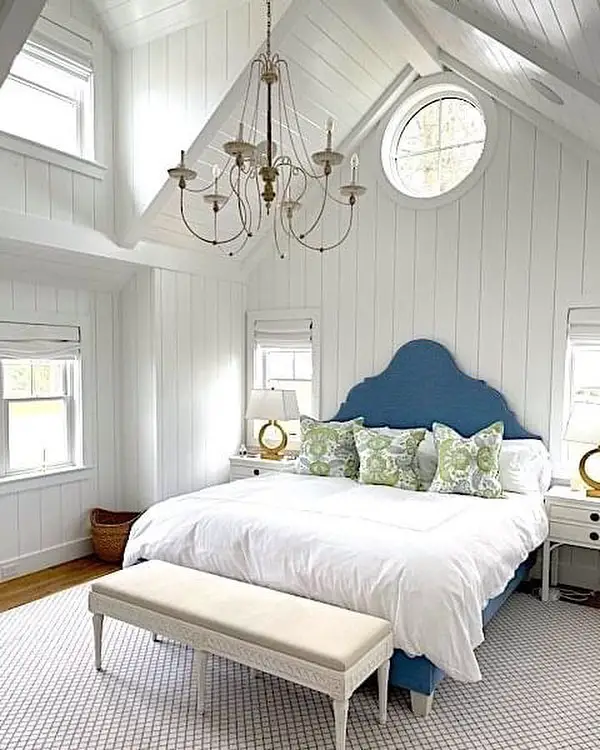 cathedral ceiling bedroom