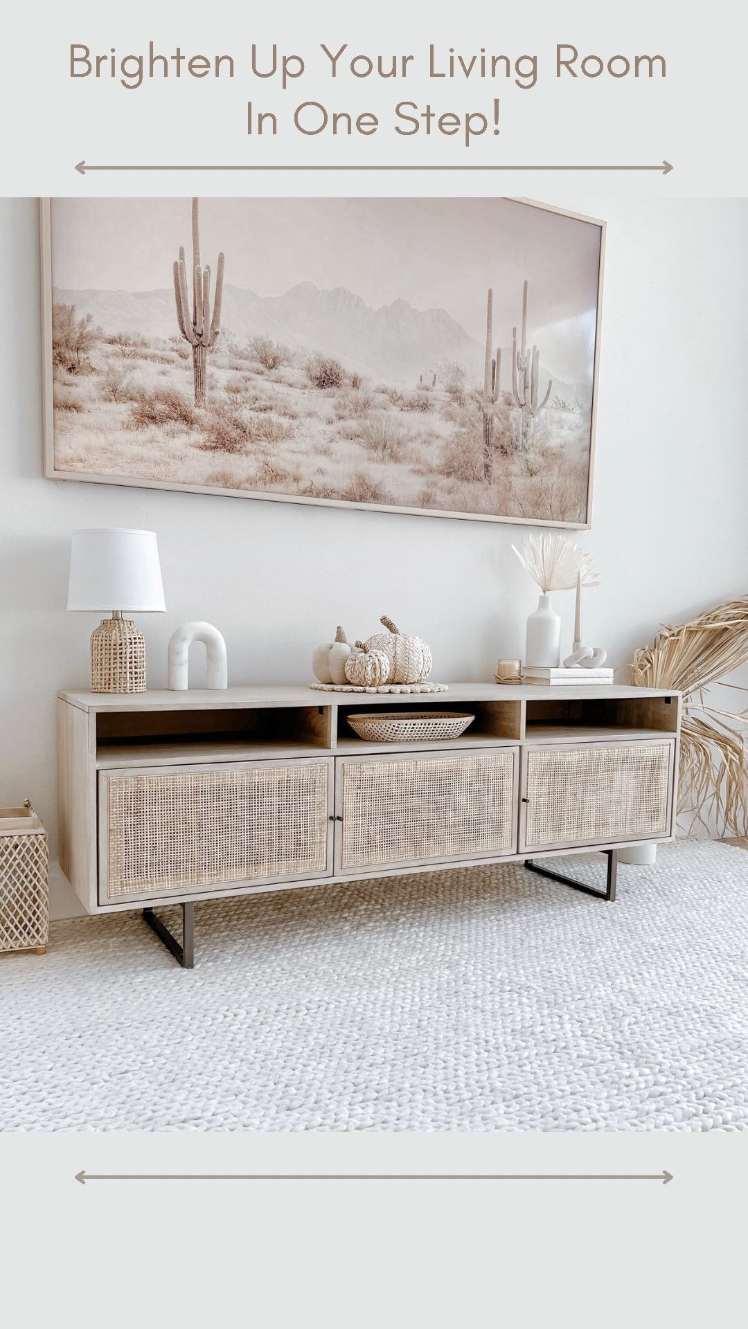 neutral living room decor