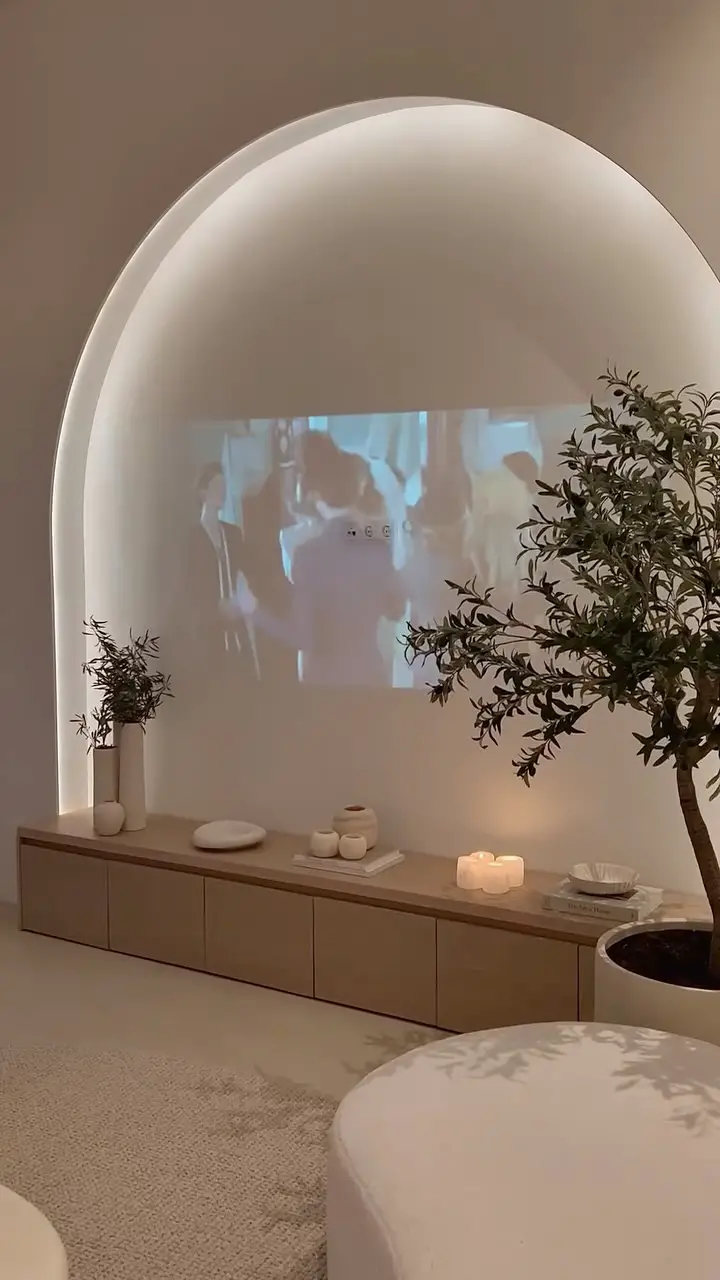 olive tree living room