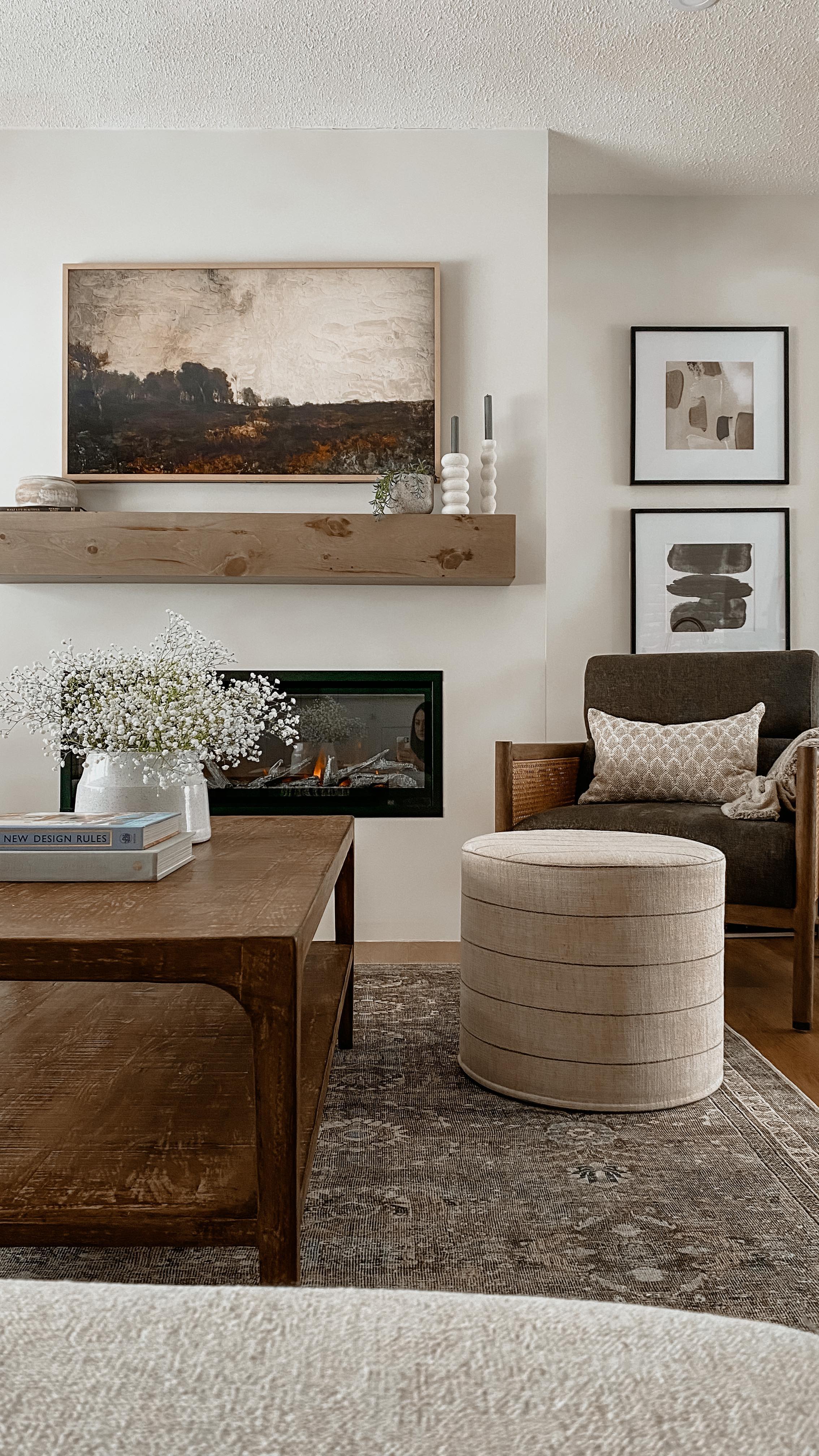 olive tree living room