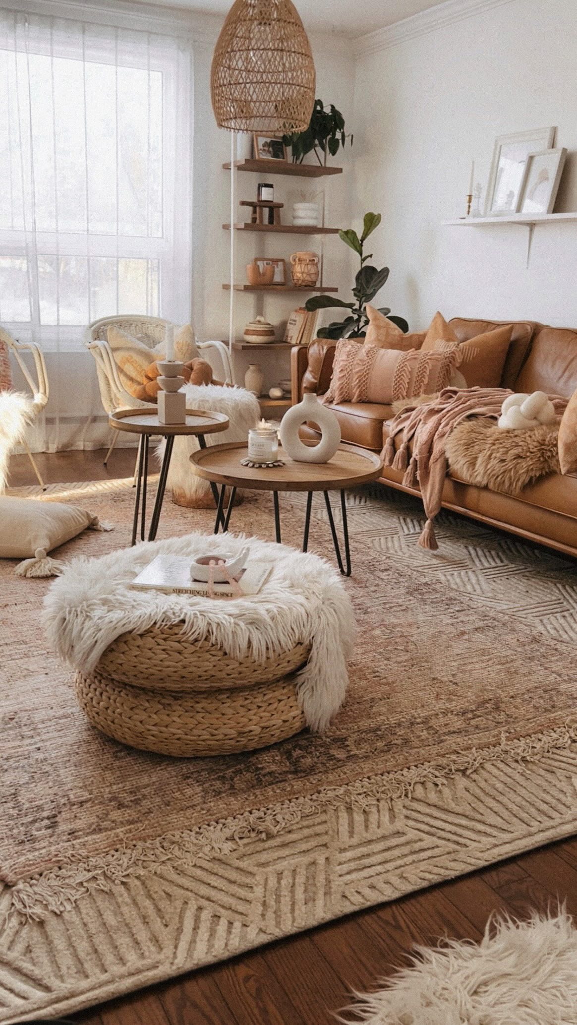 boho living room