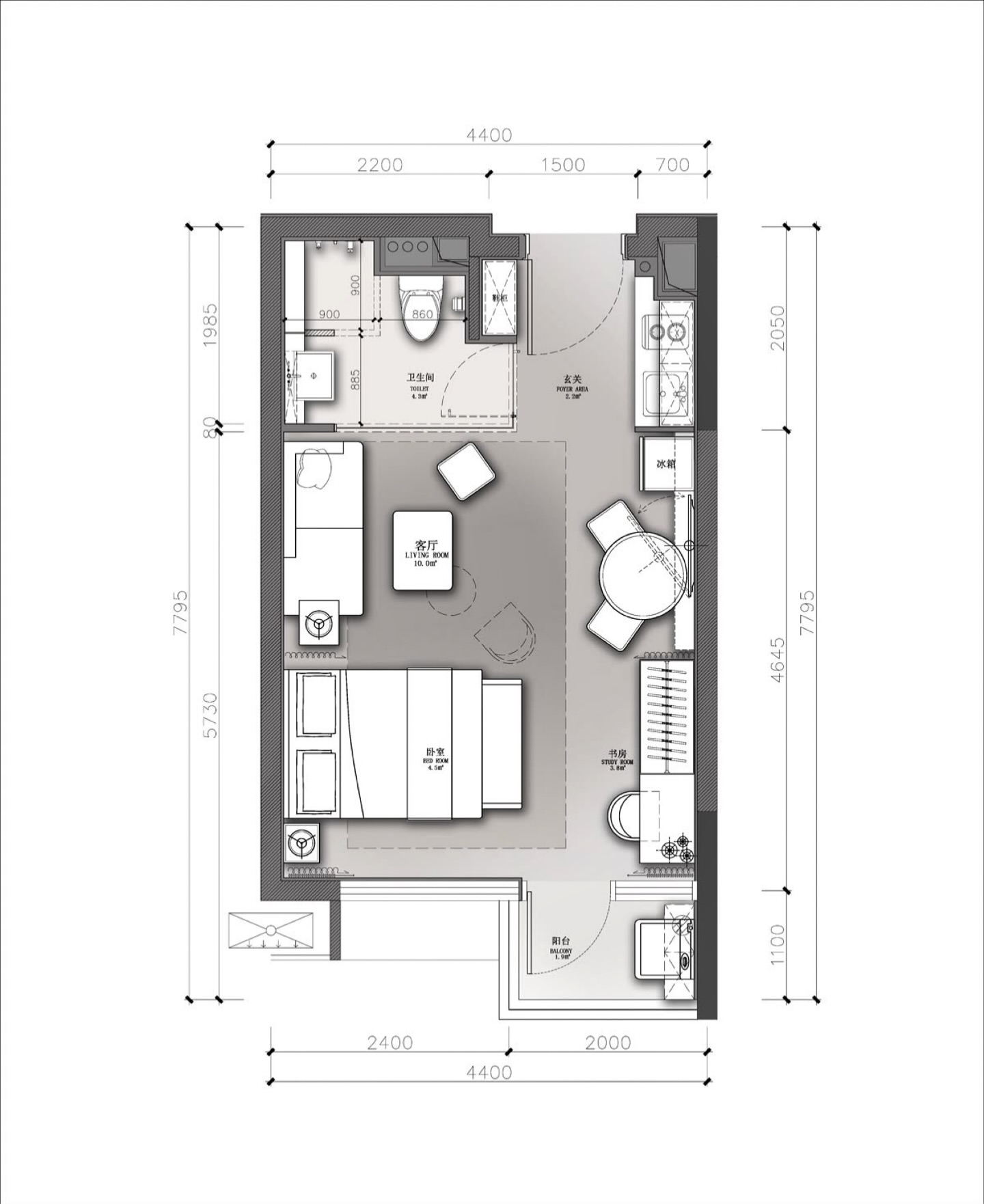 26 Stunning Open Plan Bedroom Bathroom Ideas For A Luxe, Seamless Space 4 open plan bedroom bathroom