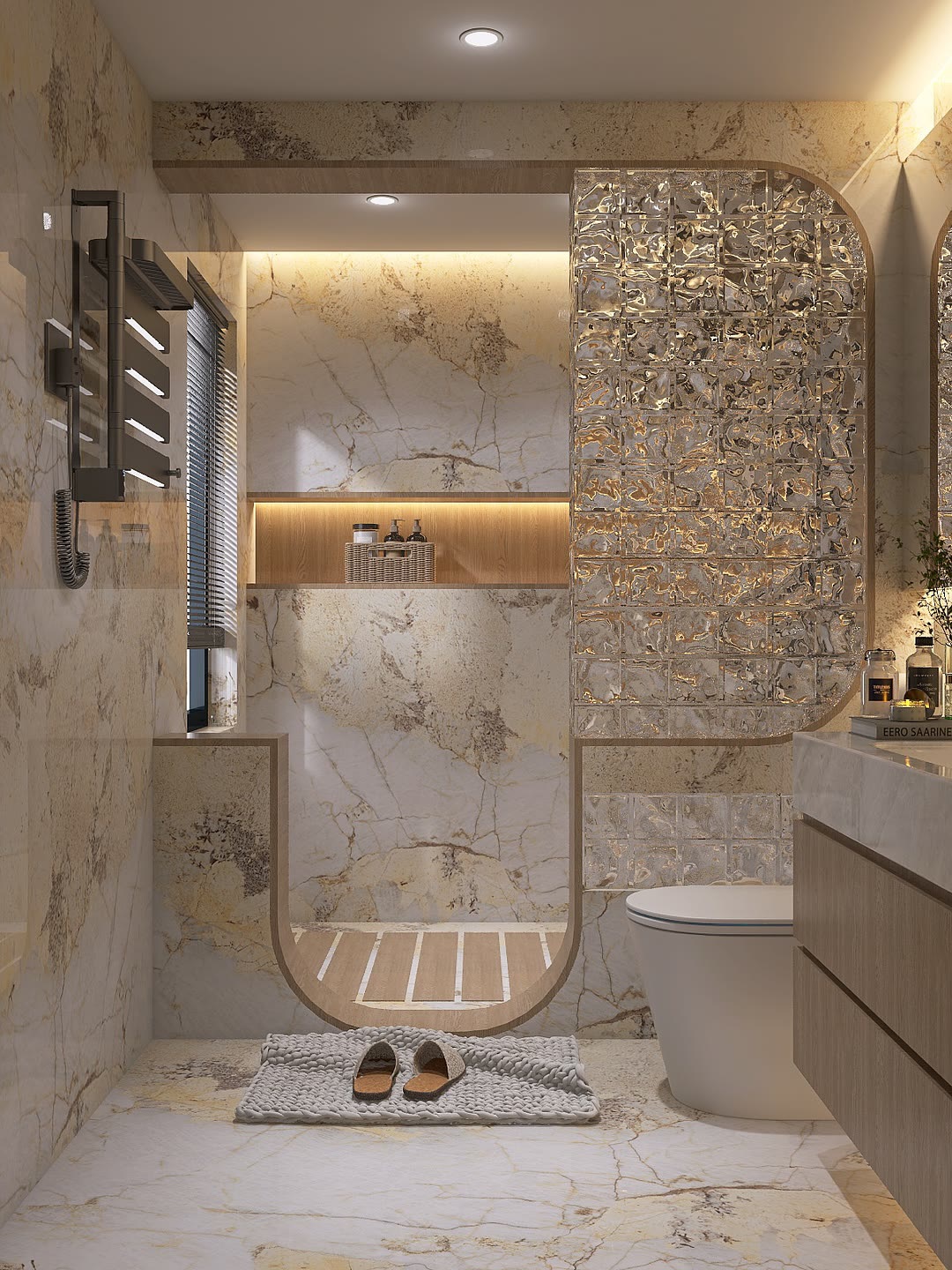 26 Stunning Open Plan Bedroom Bathroom Ideas For A Luxe, Seamless Space 6 open plan bedroom bathroom