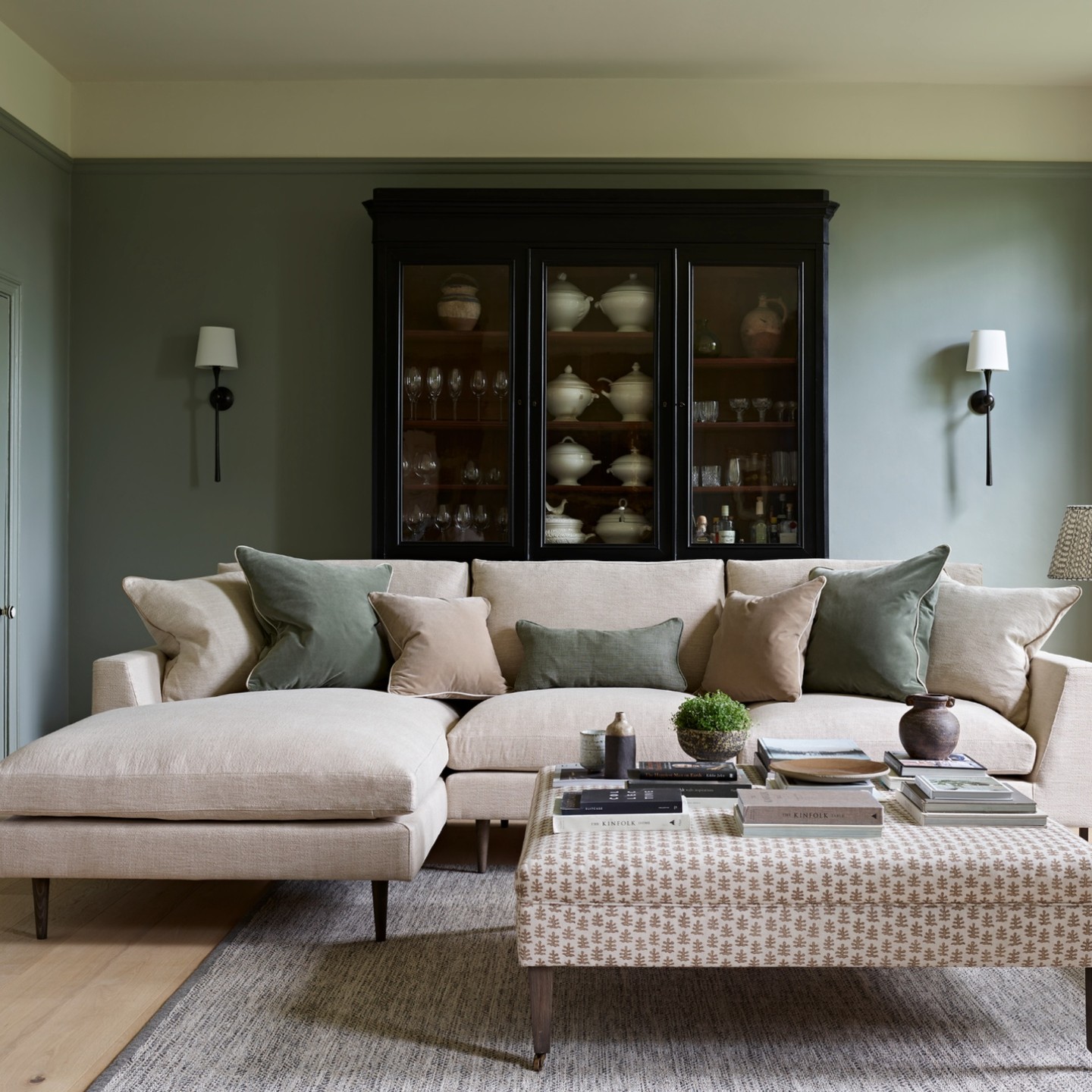 leather armchair living room