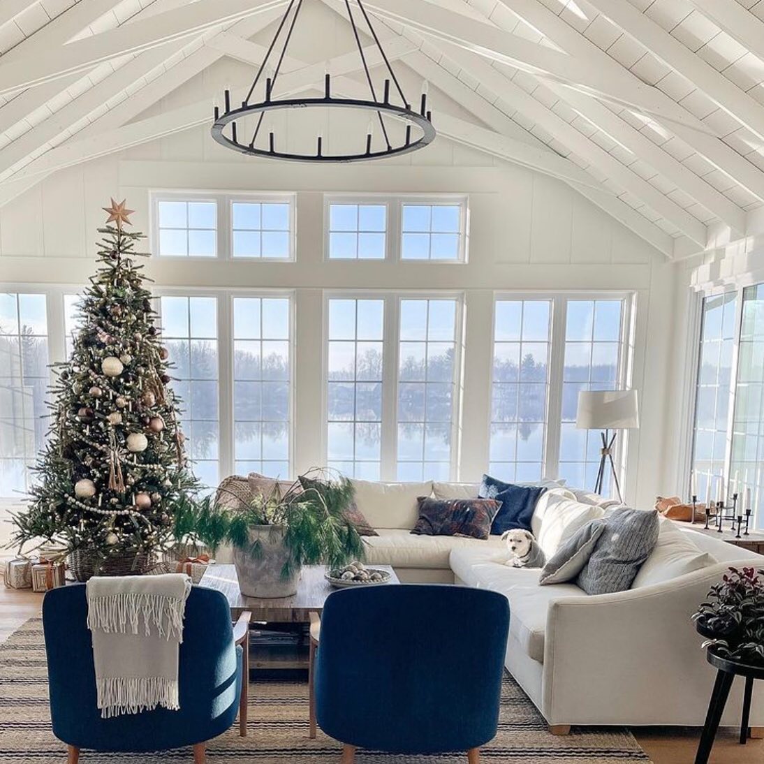 coastal living room decor