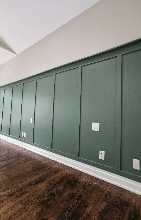 board and batten bedroom