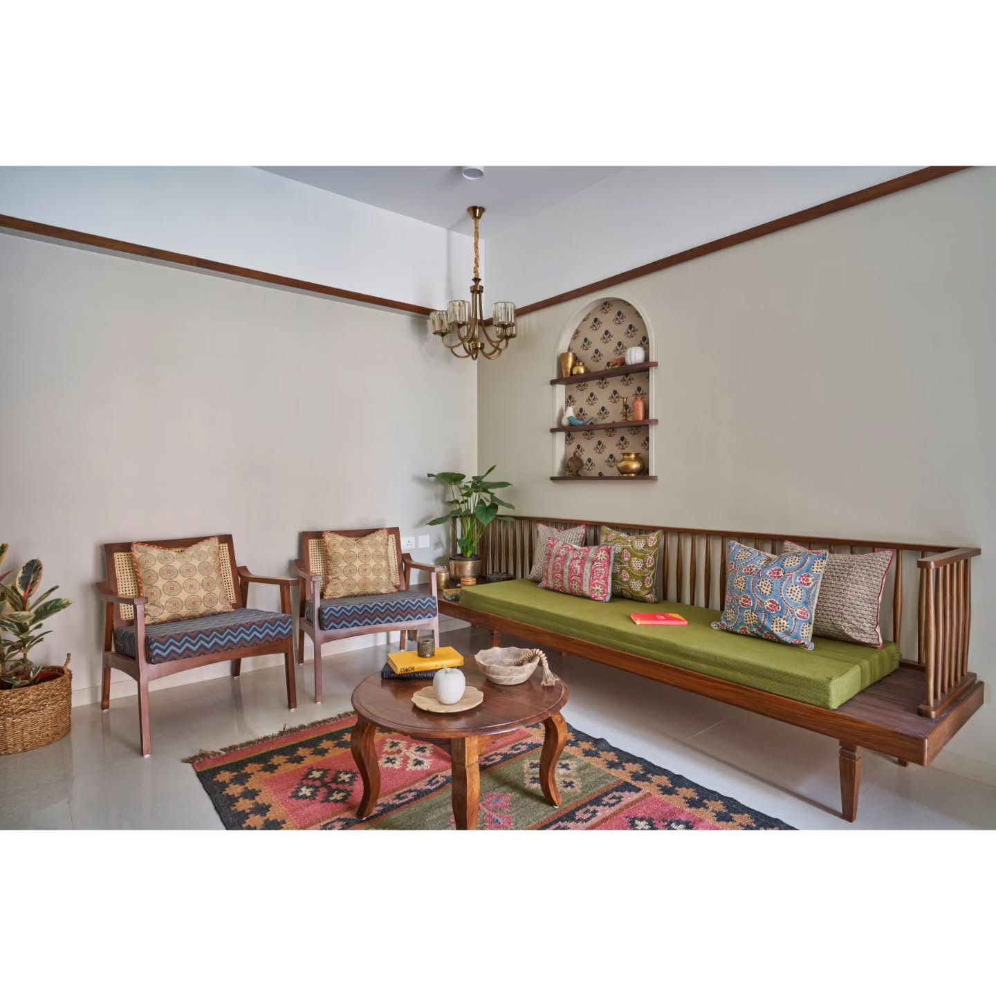 rattan chair living room