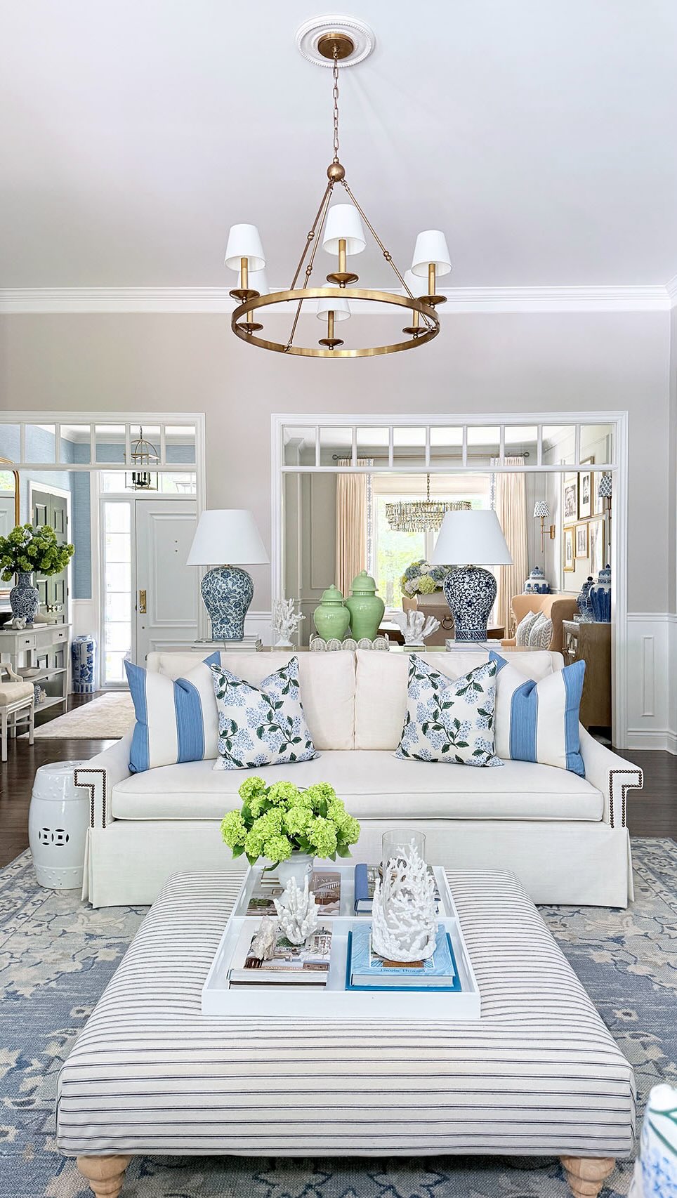 sage green living room