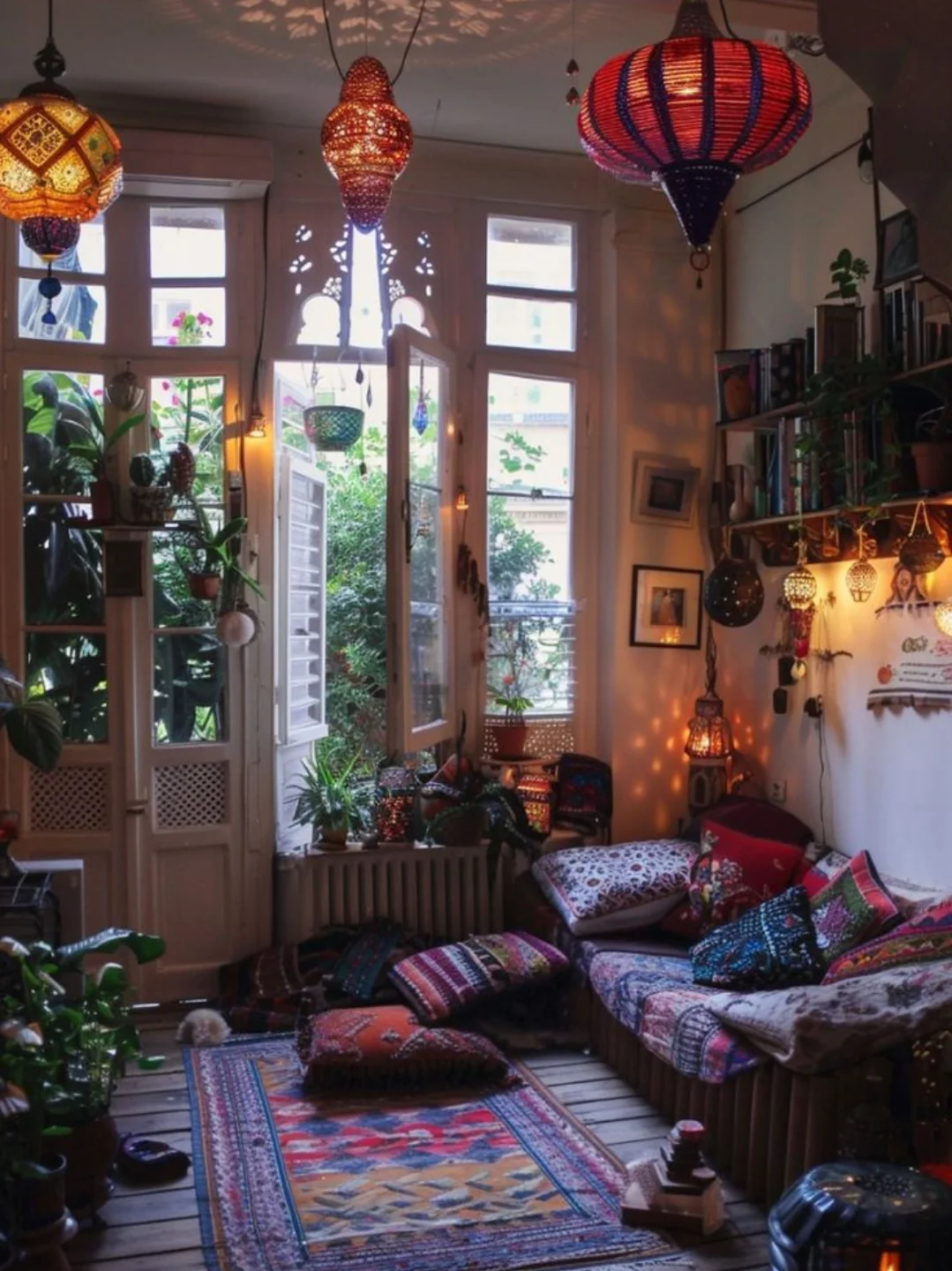 boho living room