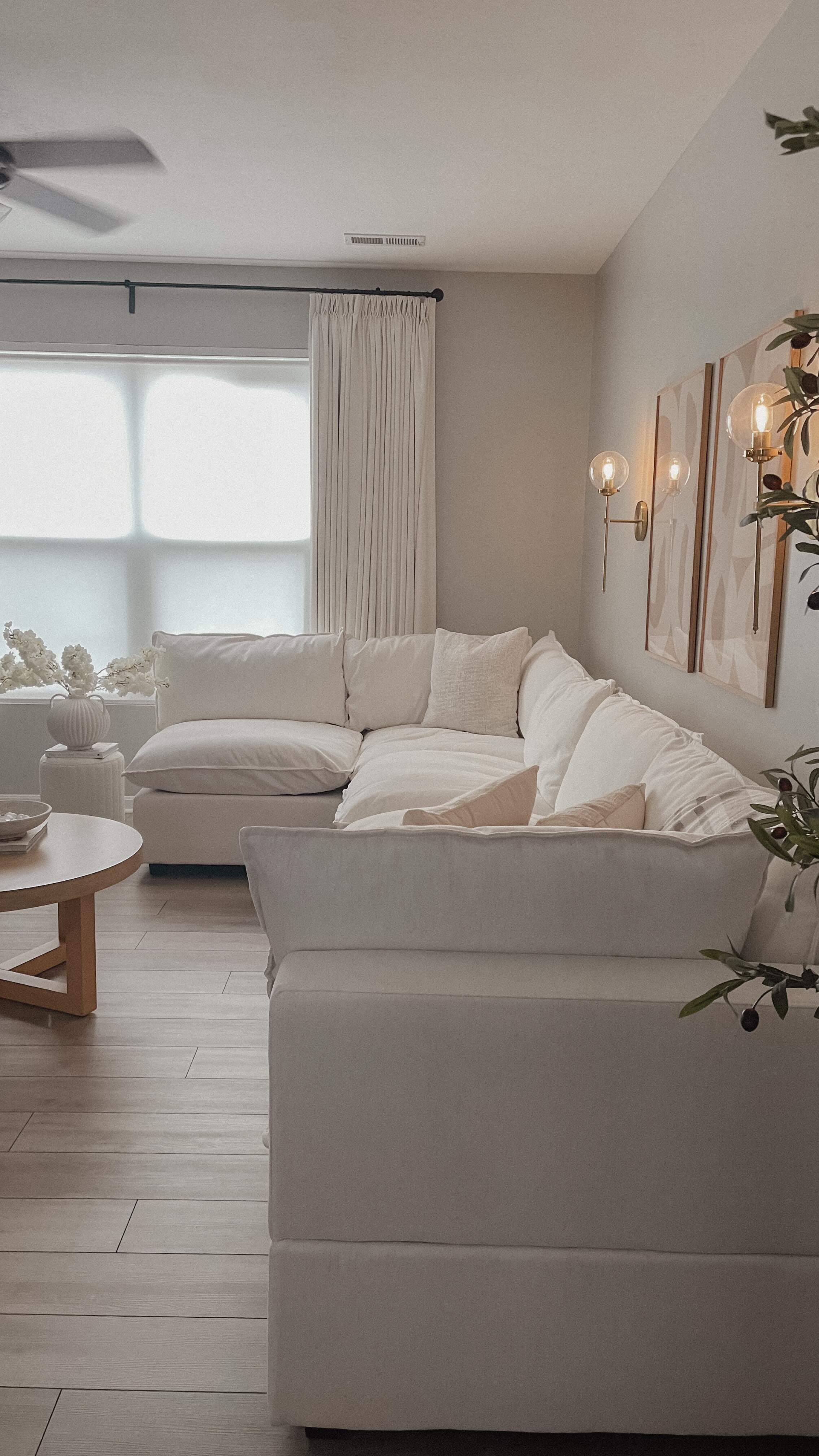 neutral living room decor