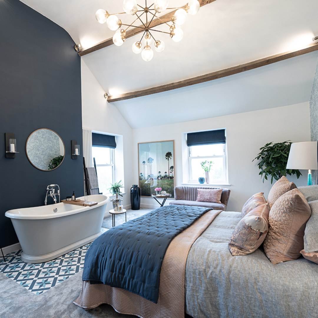 26 Stunning Open Plan Bedroom Bathroom Ideas For A Luxe, Seamless Space 8 open plan bedroom bathroom