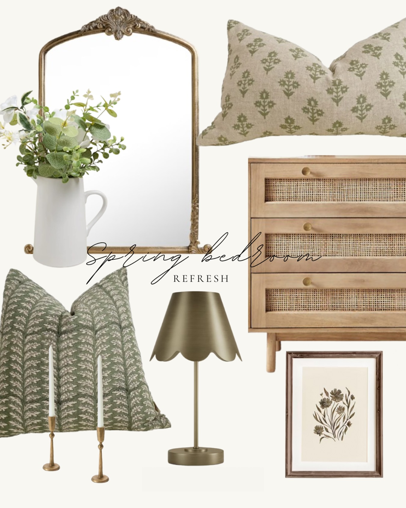 spring bedroom refresh