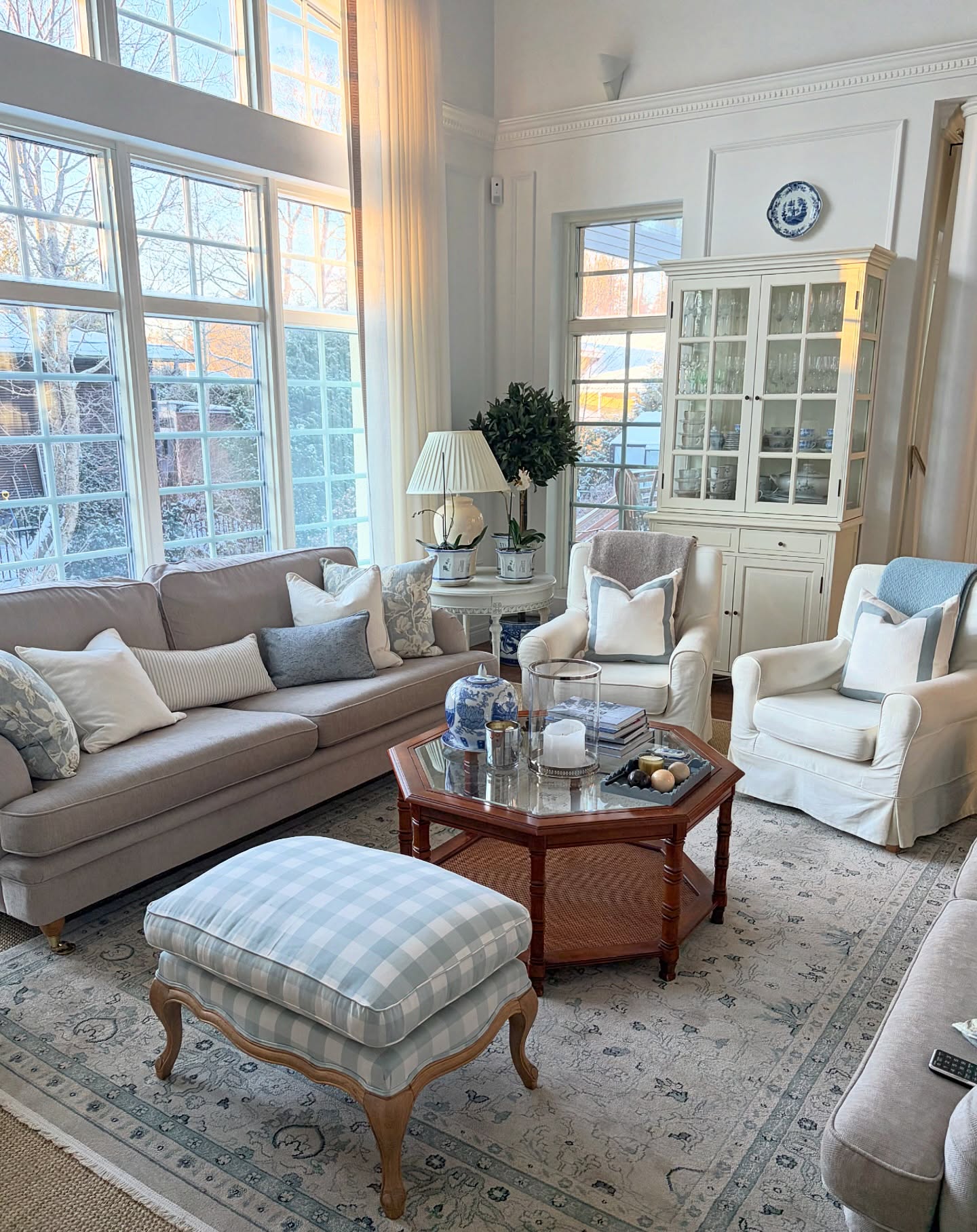 moody living room decor