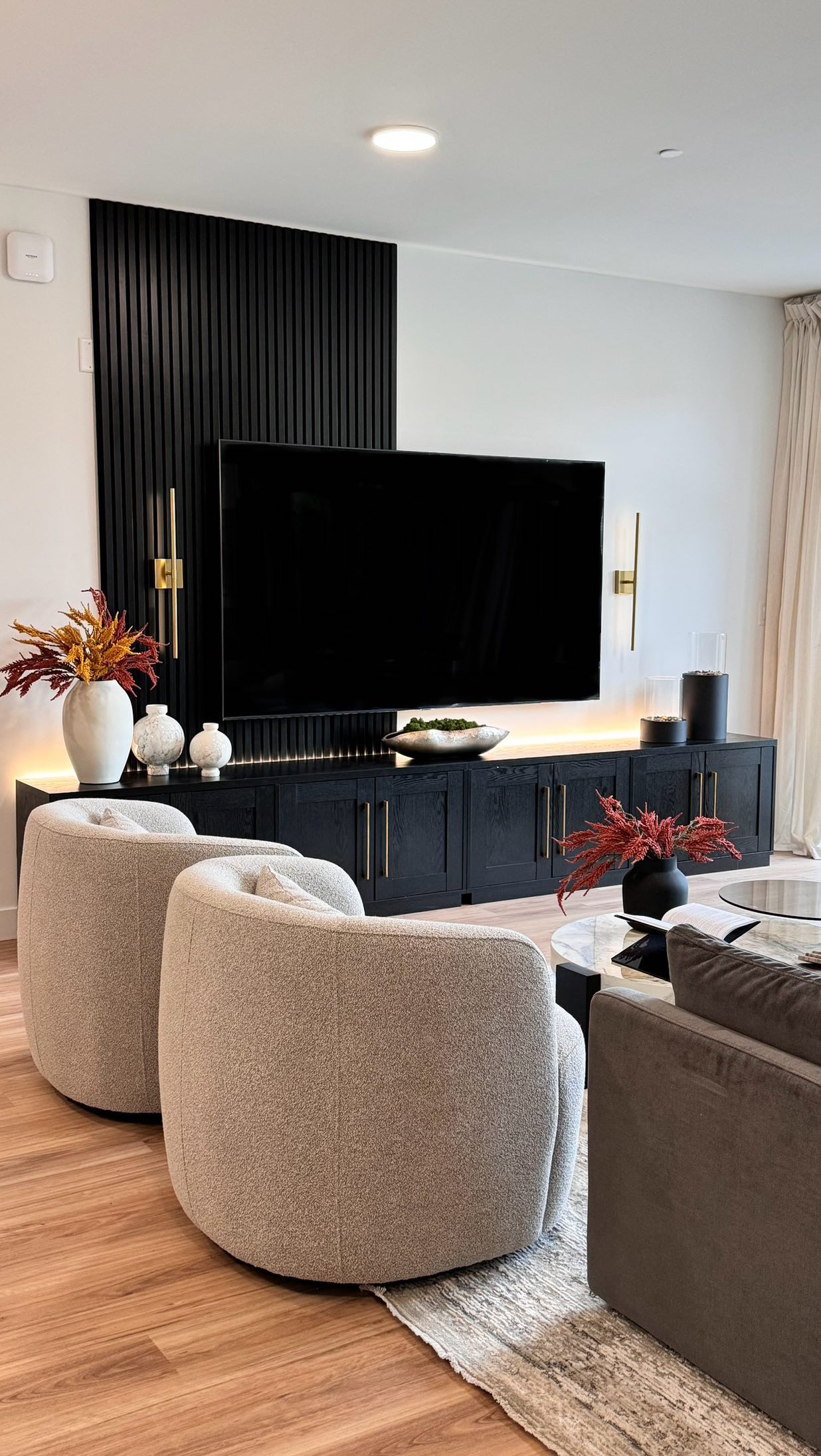 wall sconces living room