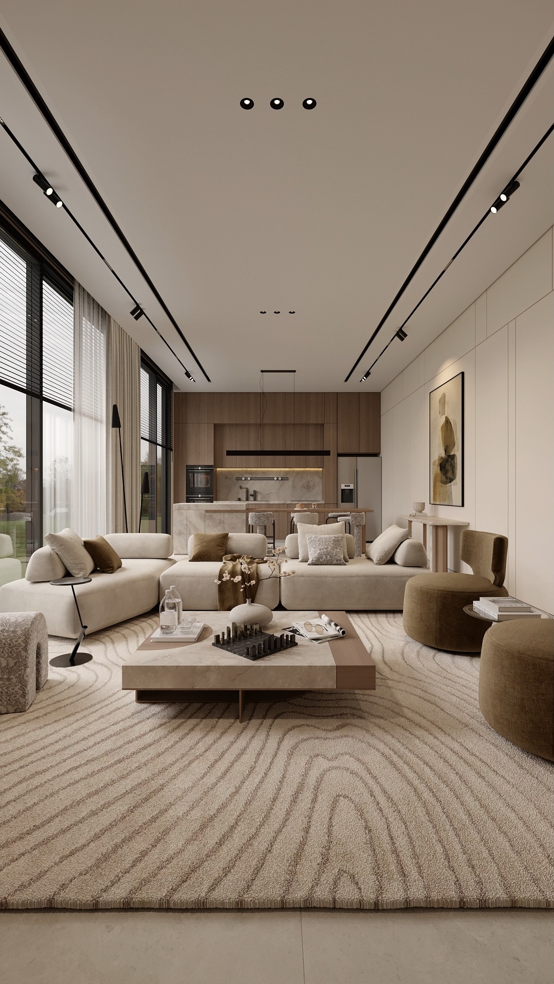 29 Organic Modern Living Room Ideas To Copy Now (With Stunning Cozy-Chic Images) 3 organic modern living room