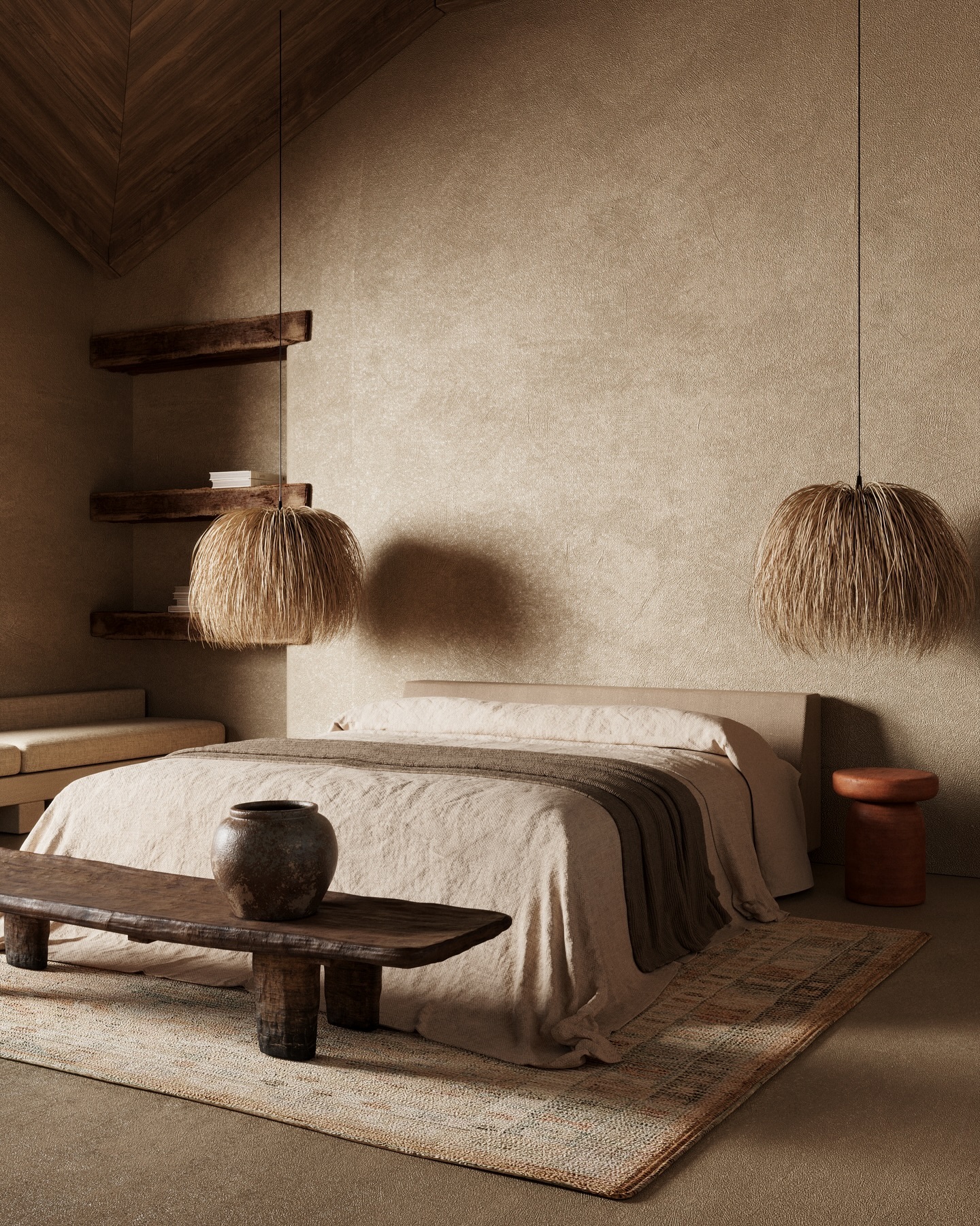 wabi sabi bedroom