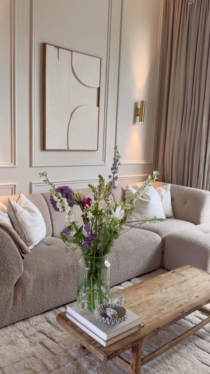 eclectic living room