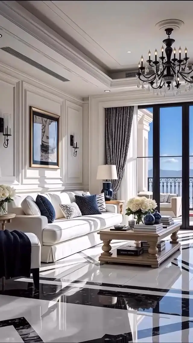 arched mirror living room