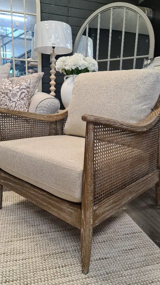 rattan chair living room