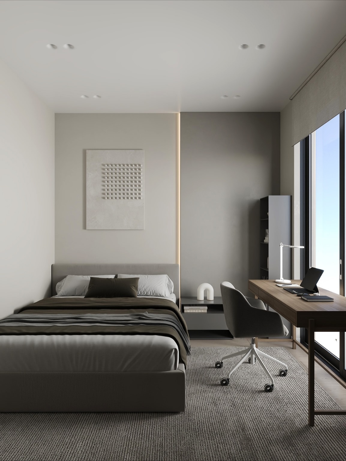 minimalist bedroom