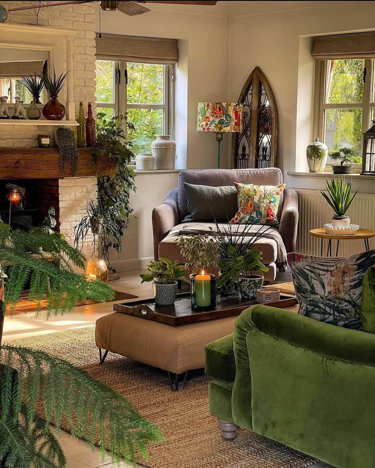 cottagecore living room