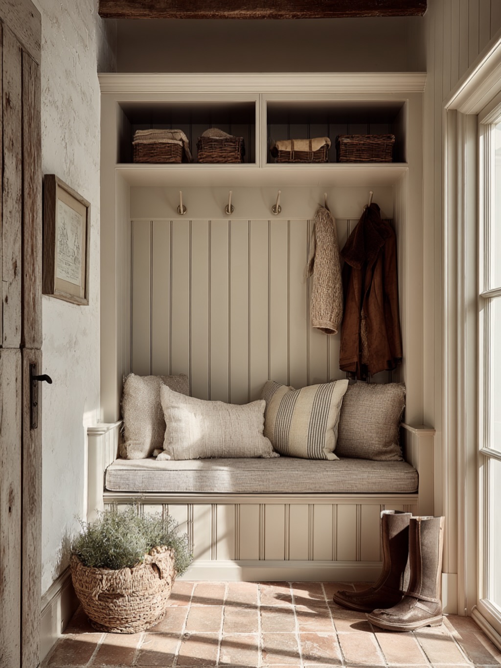 built in shelves bedroom
