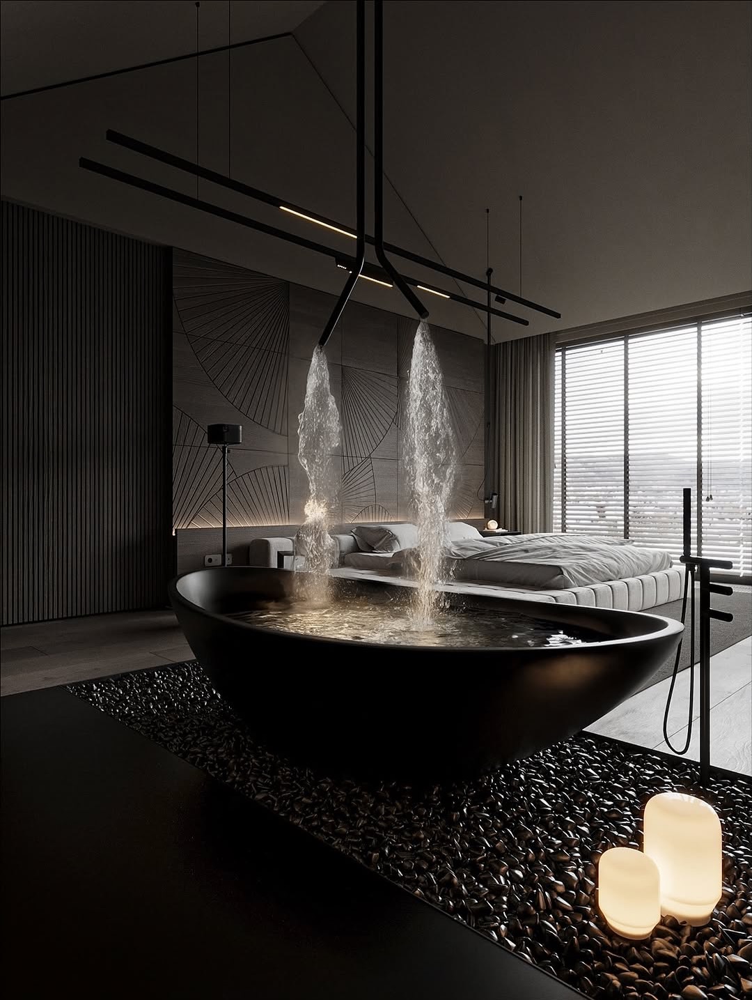 17 Dreamy Bedroom With Bathtub Ideas You’ll Want To Copy Right Now 7 bedroom with bathtub