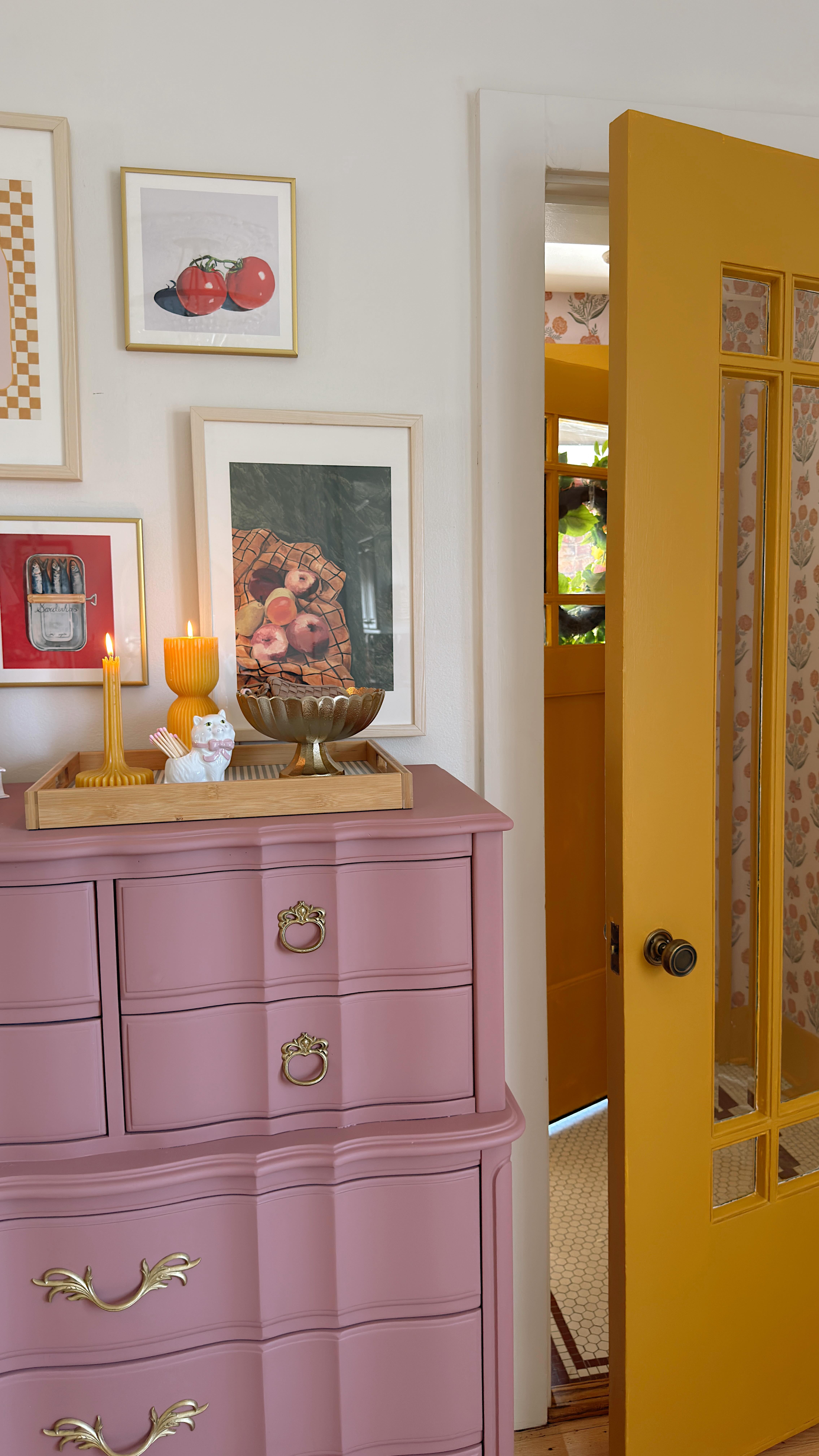 eclectic living room