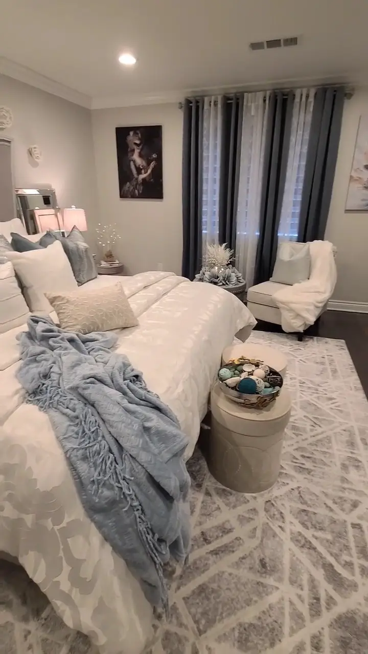 velvet curtains bedroom