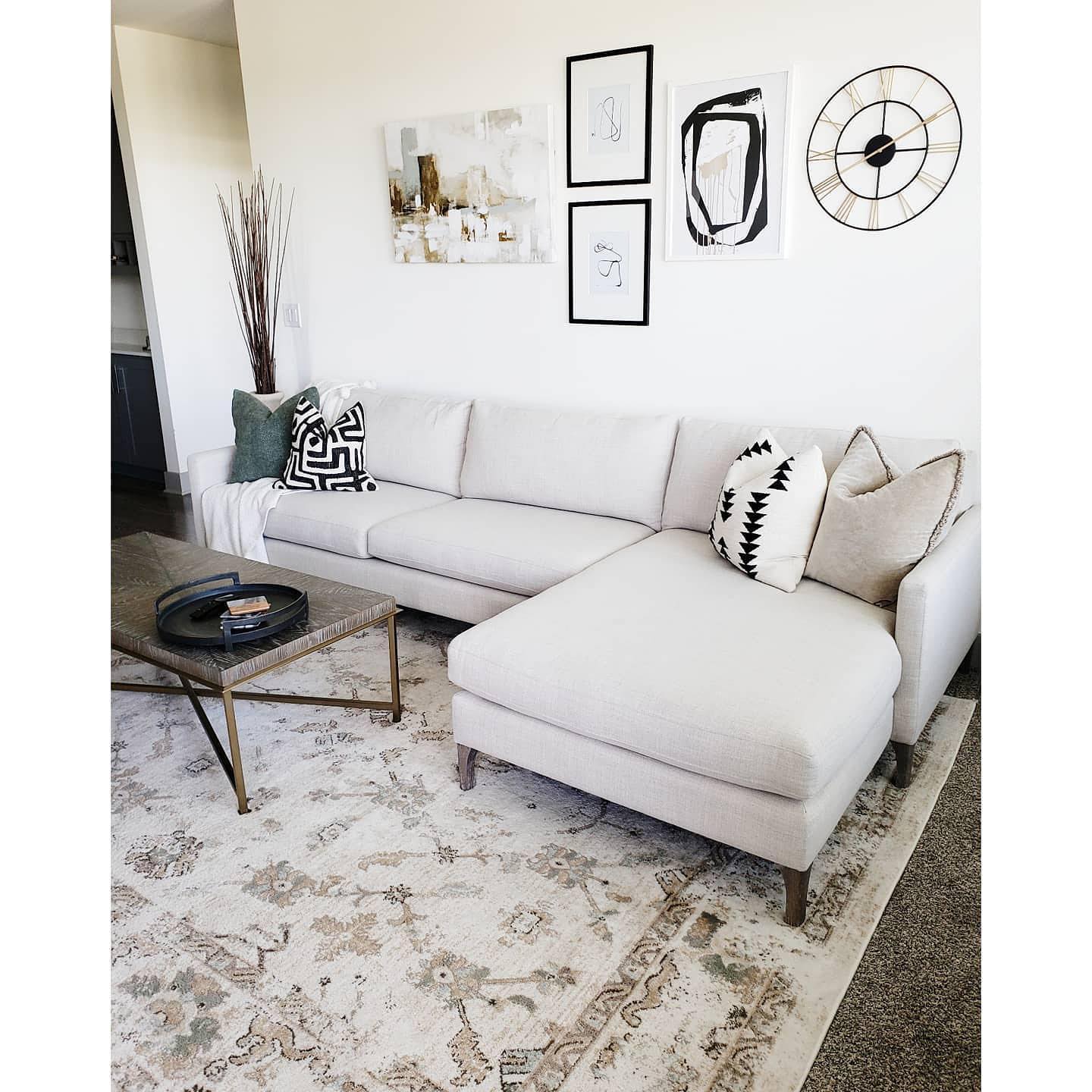 persian rug living room