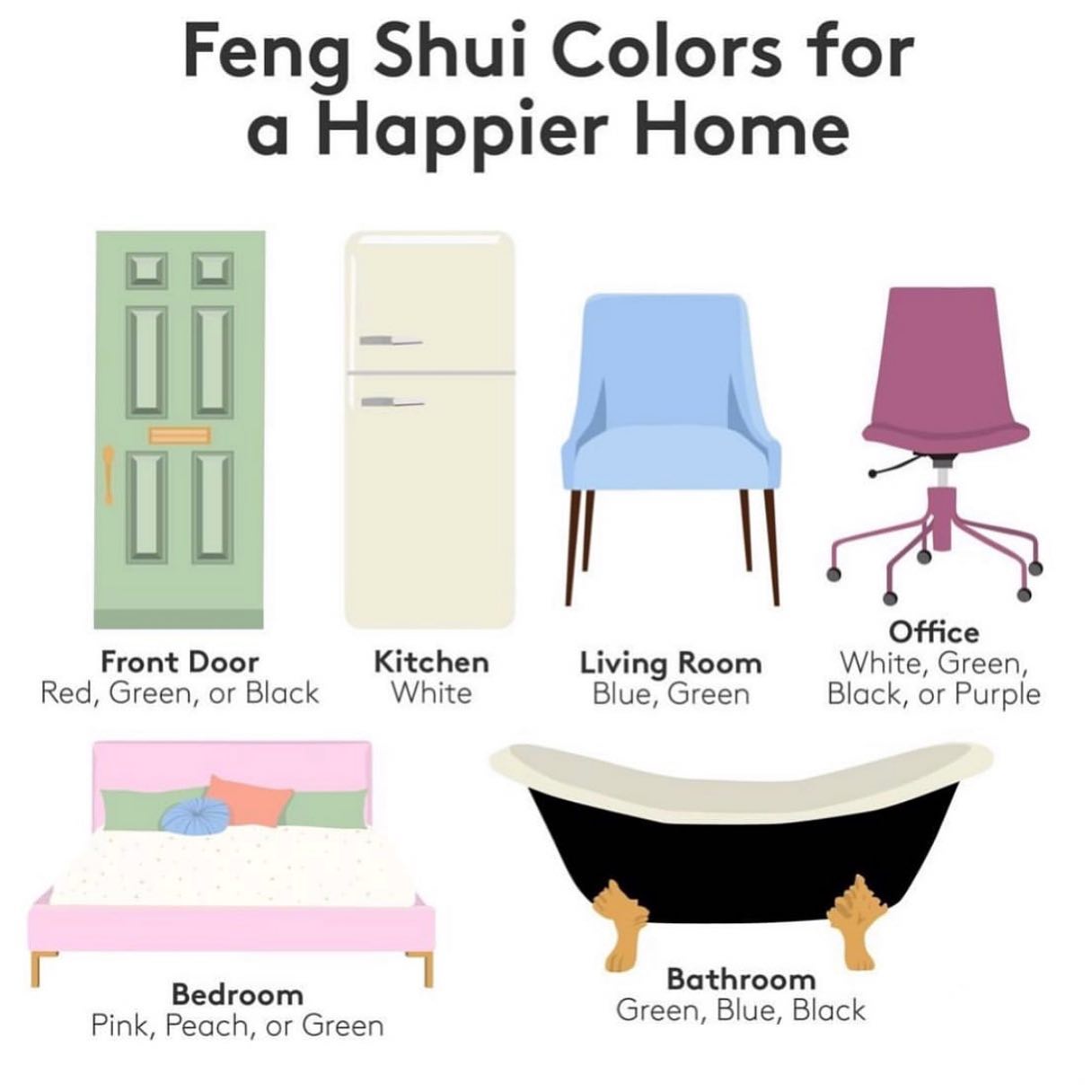 feng shui bedroom colors